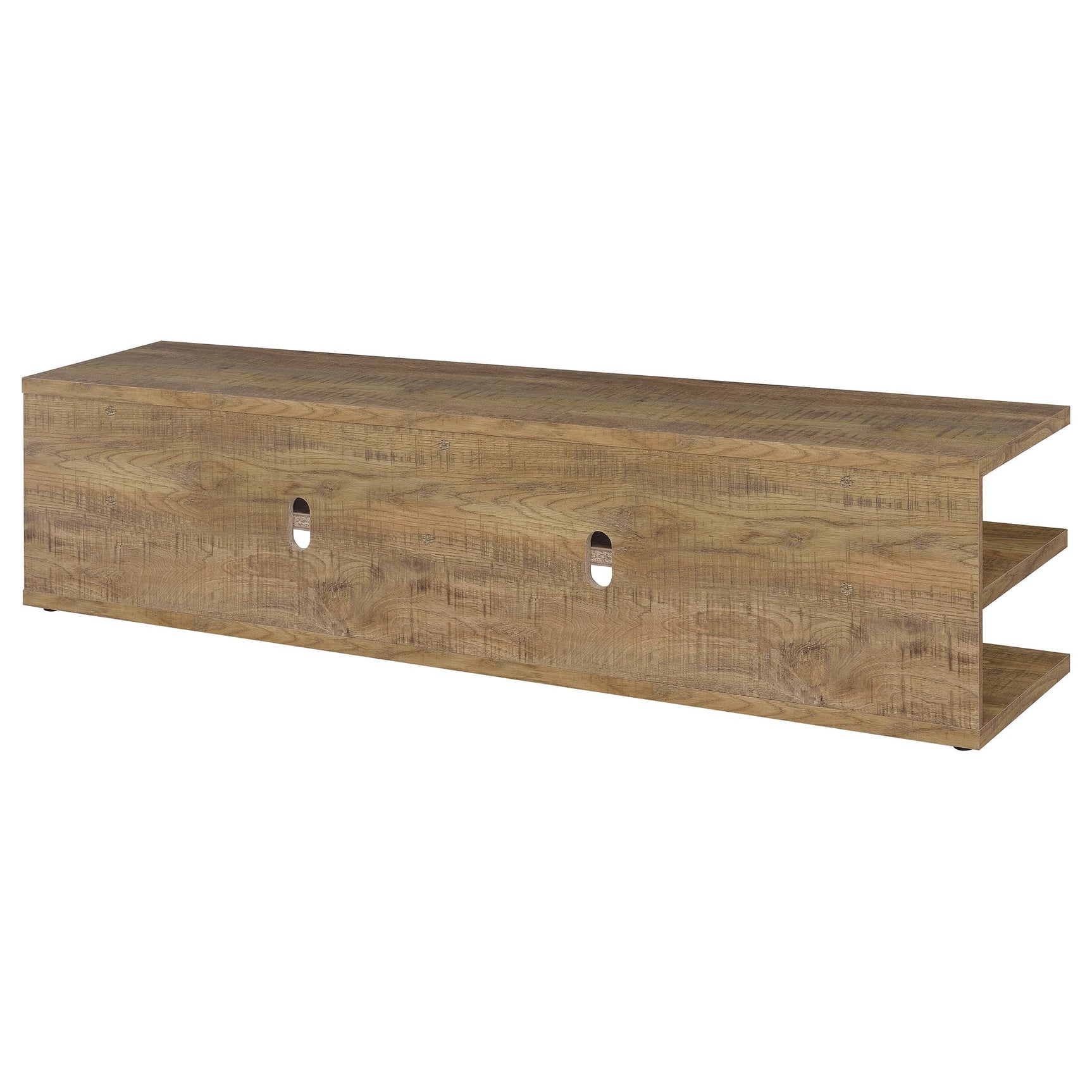 Cartmill 78-inch 2-tier TV Stand Media Console Mango - Tampa Furniture Outlet