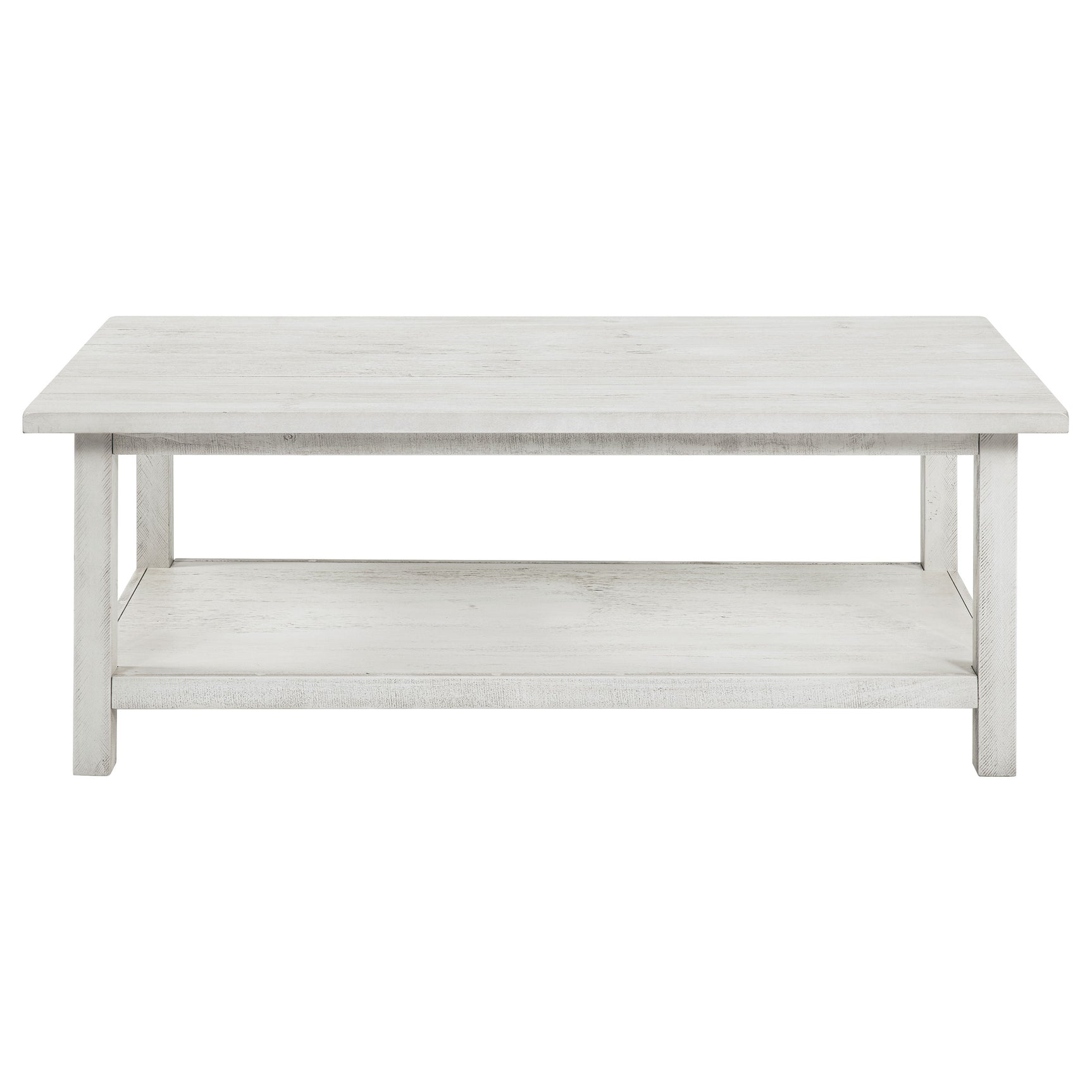 Payne 2-piece Coffee and End Table Set Distressed White - Tampa Furniture Outlet
