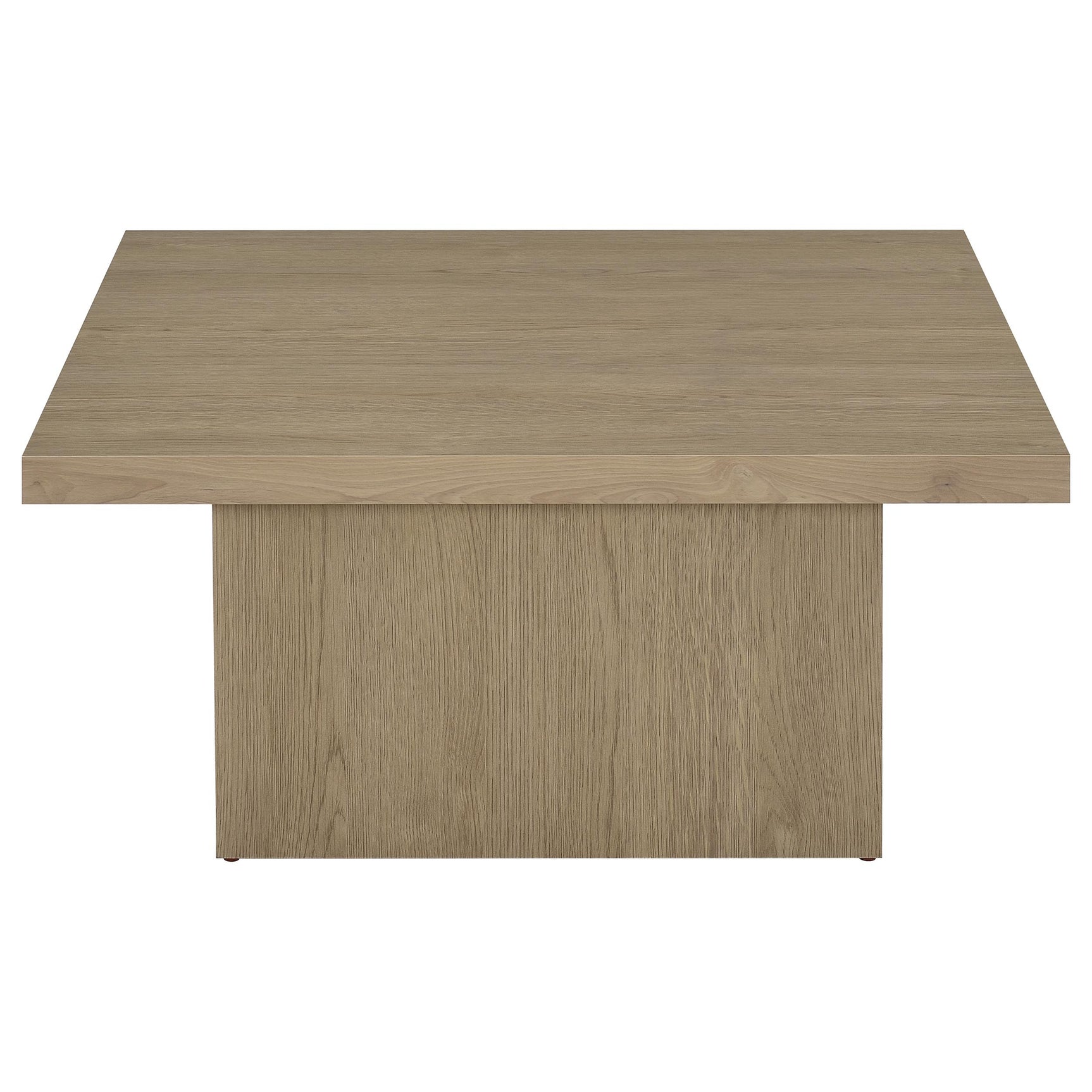 Devar 2-piece Square Cocktail Coffee End Table Set Latte