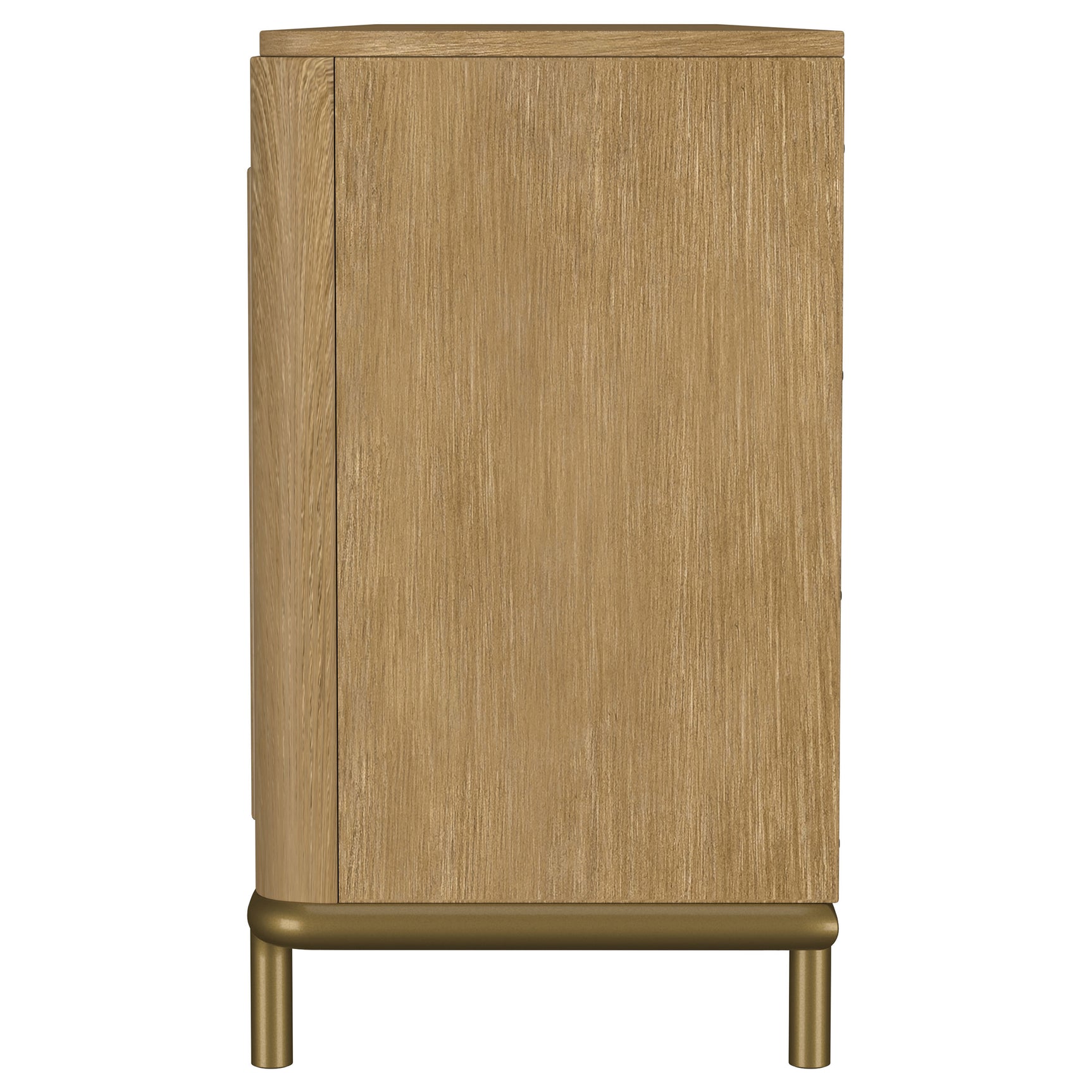 Arini Rattan Cane 2-door TV Stand Media Console Sand Wash - Tampa Furniture Outlet
