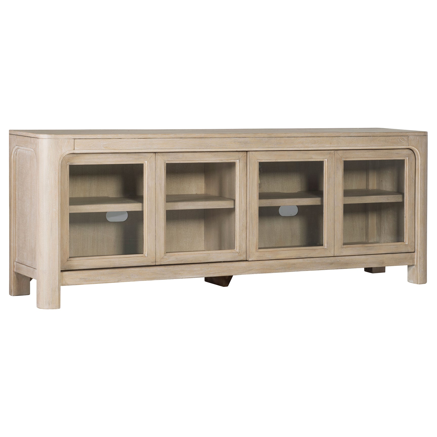 Tampa Furniture Outlet - Coaster - Solano 71-inch 2-door TV Stand Media Console Weathered Mango - 723483