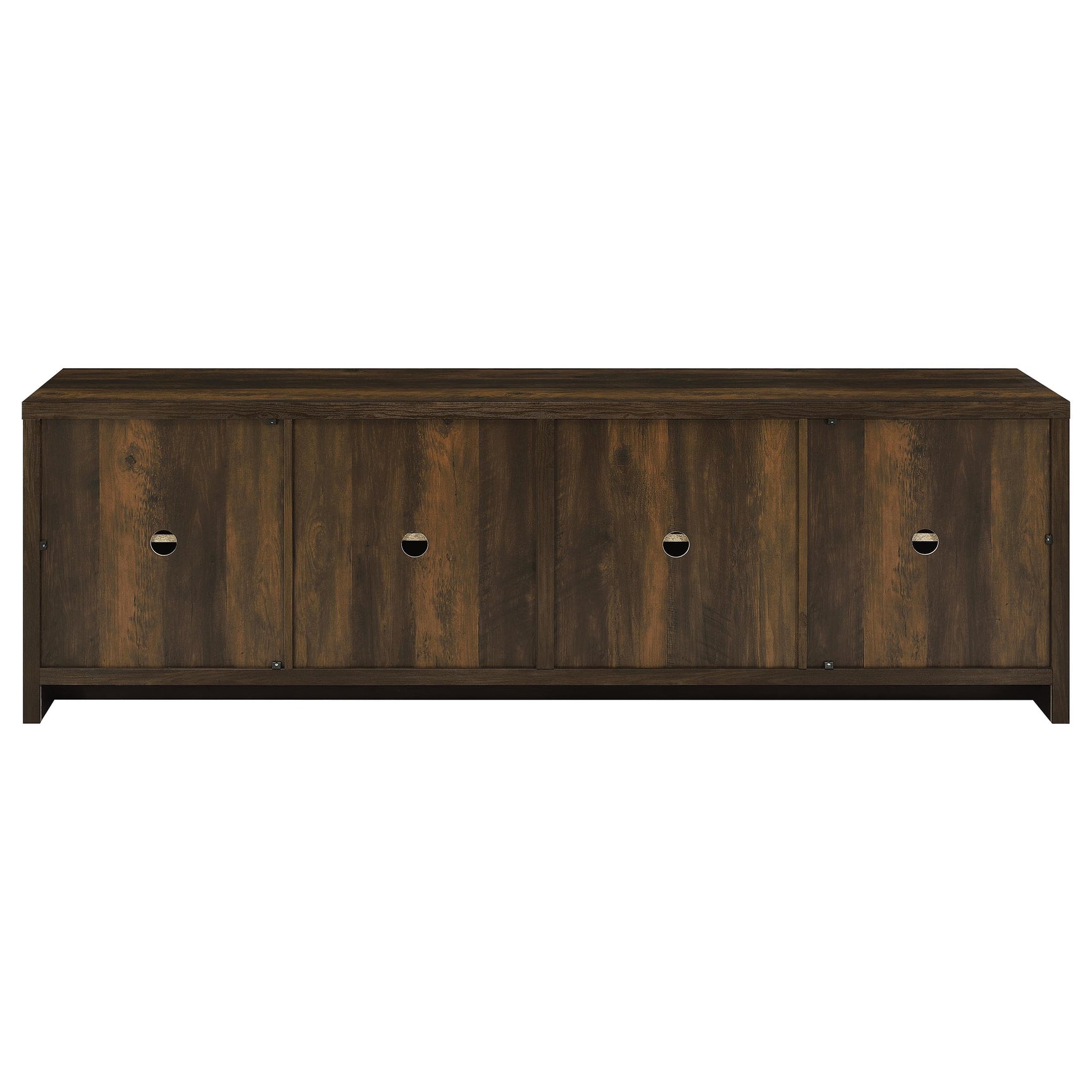 Laughlin 4-door Engineered Wood 78-inch TV Stand Dark Pine - Tampa Furniture Outlet