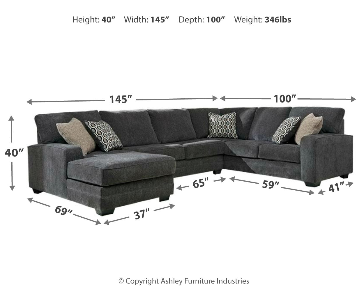 Tracling Sectional - Tampa Furniture Outlet
