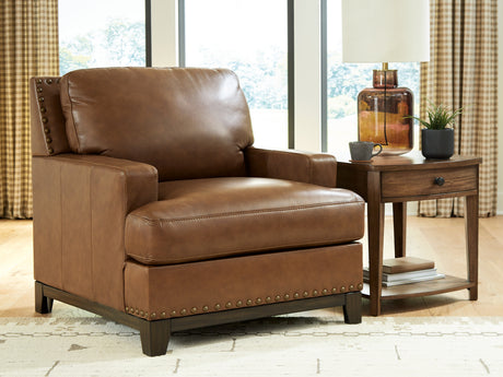 Tampa Furniture Outlet - Ashley Furniture - Saonara Living Room - Chair / Amber - PC7310920
