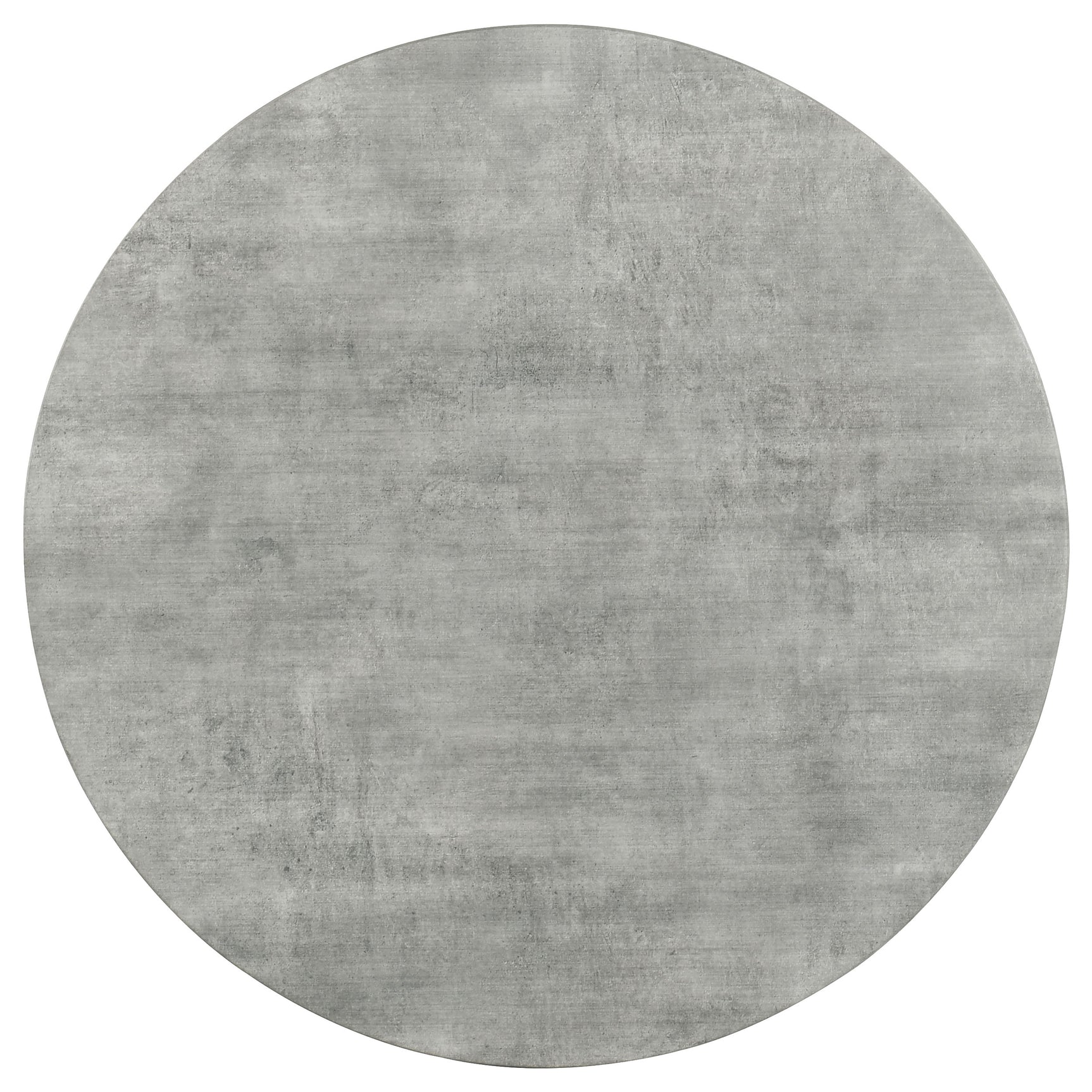 Hadi Round SmartTop Coffee Table Cement and Gunmetal - Tampa Furniture Outlet