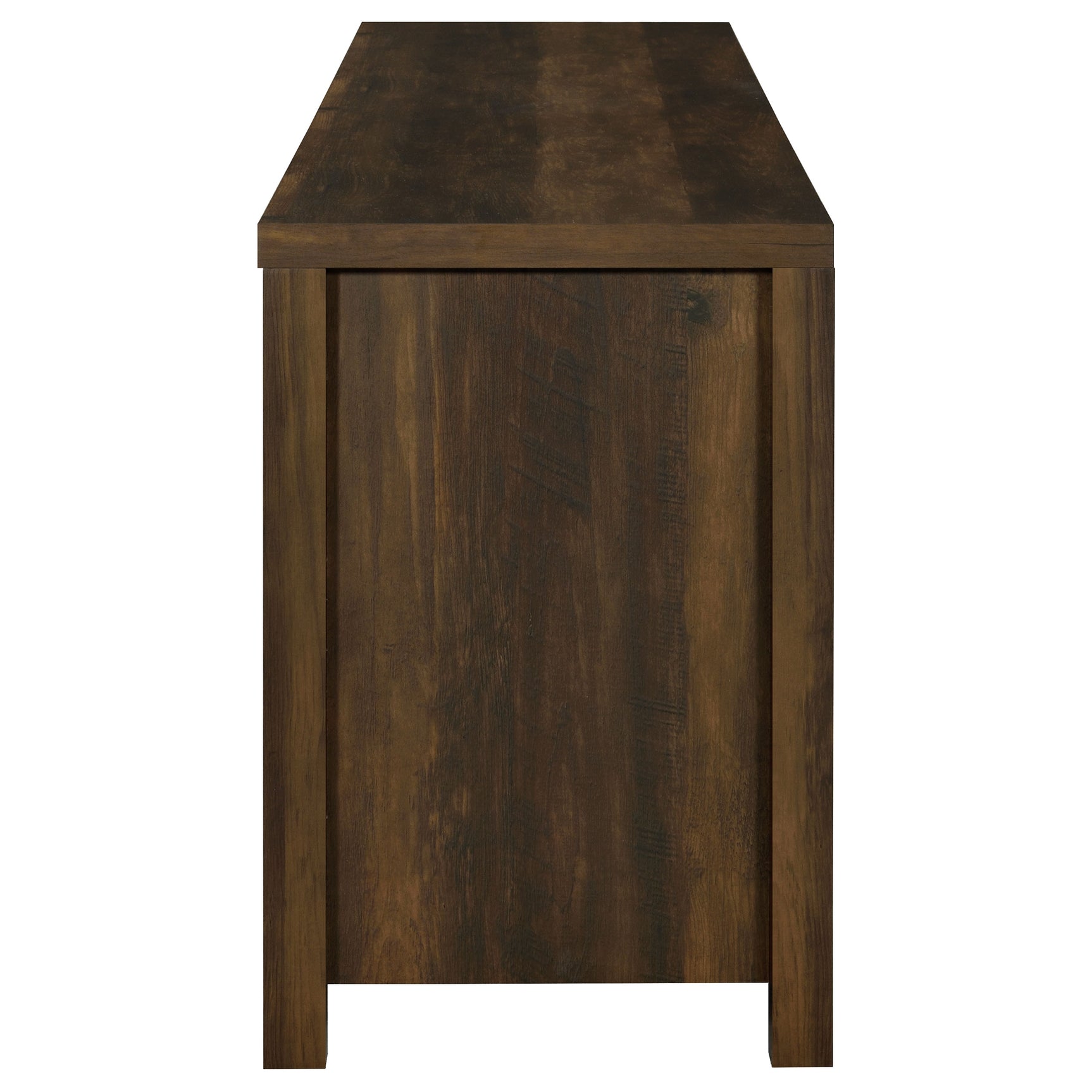 Madra 2-door Engineered Wood 79-inch TV Stand Dark Pine - Tampa Furniture Outlet