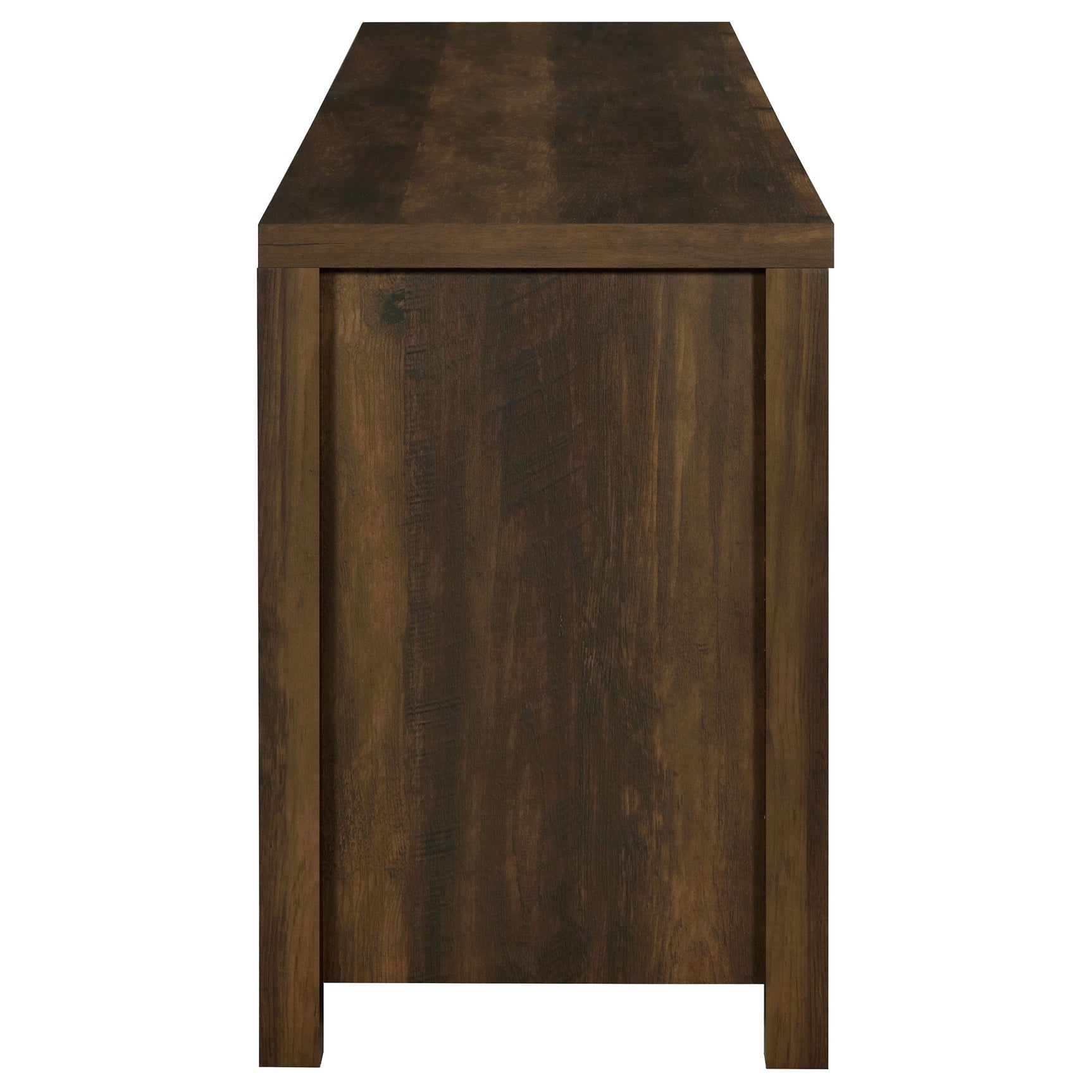 Madra 2-door Engineered Wood 79-inch TV Stand Dark Pine - Tampa Furniture Outlet