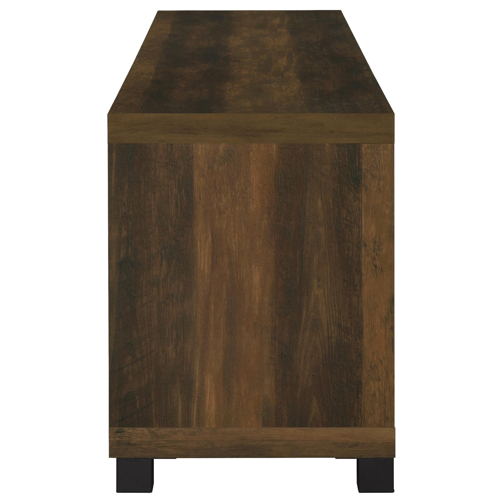 Sachin 3-piece 79-inch TV Entertainment Center Dark Pine - Tampa Furniture Outlet