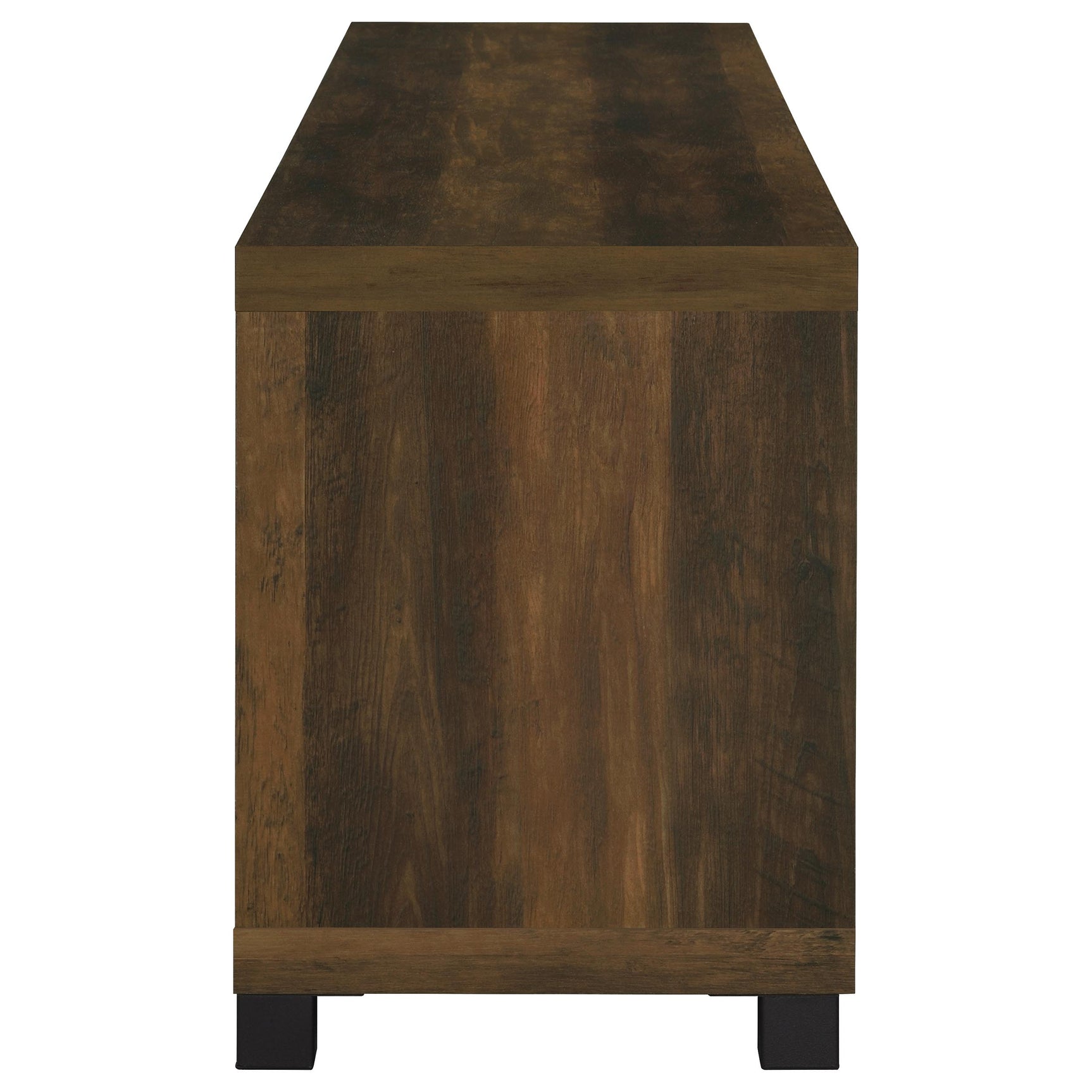 Sachin 3-piece 79-inch TV Entertainment Center Dark Pine - Tampa Furniture Outlet