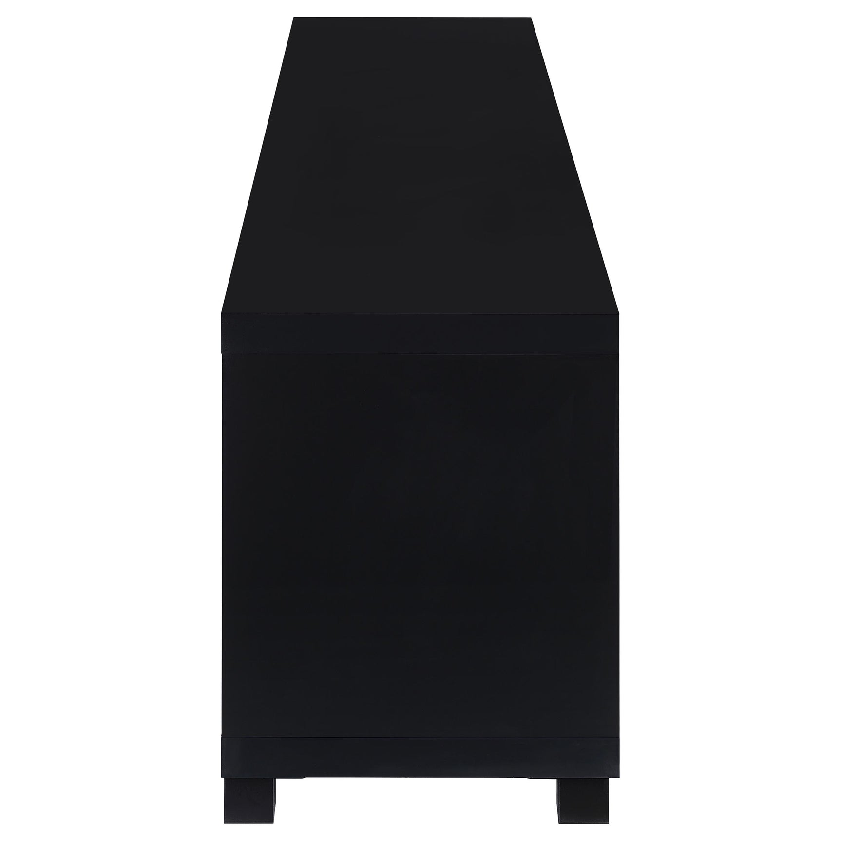 Jupiter 3-piece Entertainment Center 79-inch TV Stand Black - Tampa Furniture Outlet