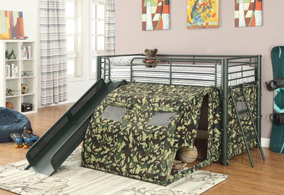 CAMOUFLAGE LOFT BED Kids Room - Tampa Furniture Outlet
