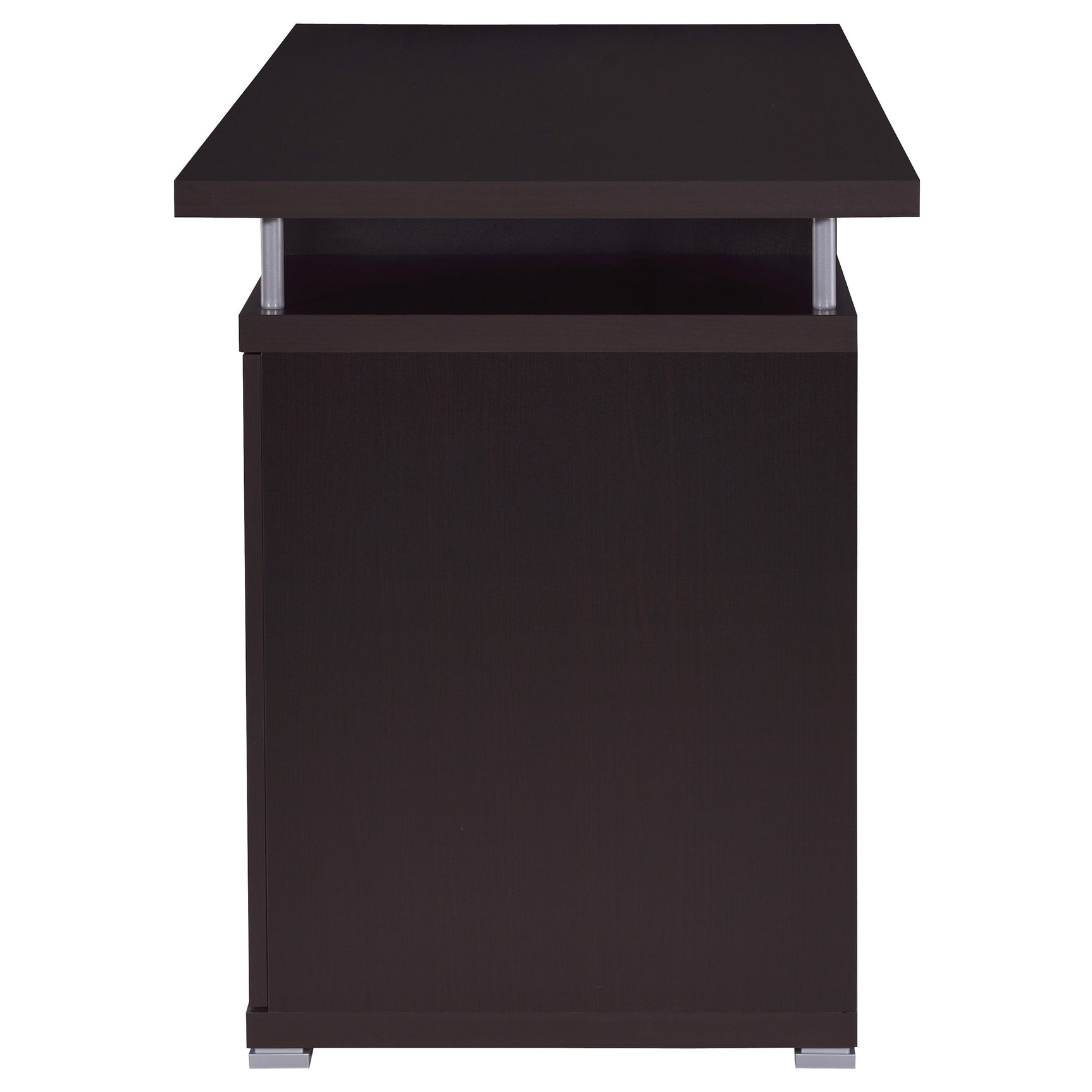 Tracy 55-inch 2-drawer Office Computer Desk Cappuccino - Tampa Furniture Outlet