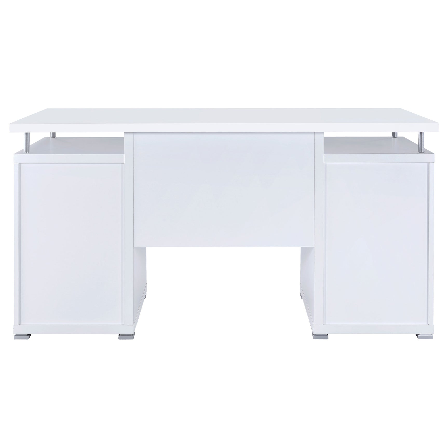 Tracy 55-inch 2-drawer Office Computer Desk White - Tampa Furniture Outlet