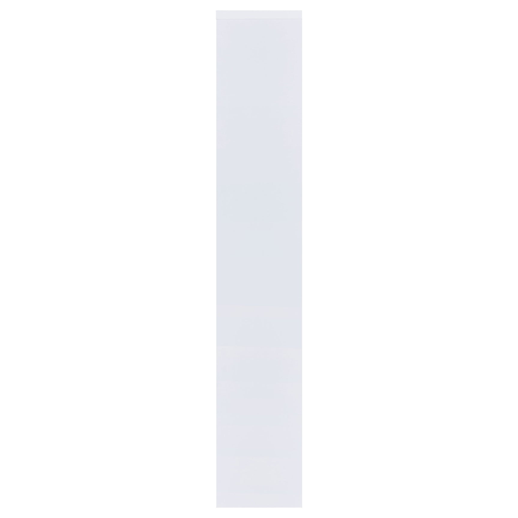 Theo 71-inch 6-shelf Bookshelf White