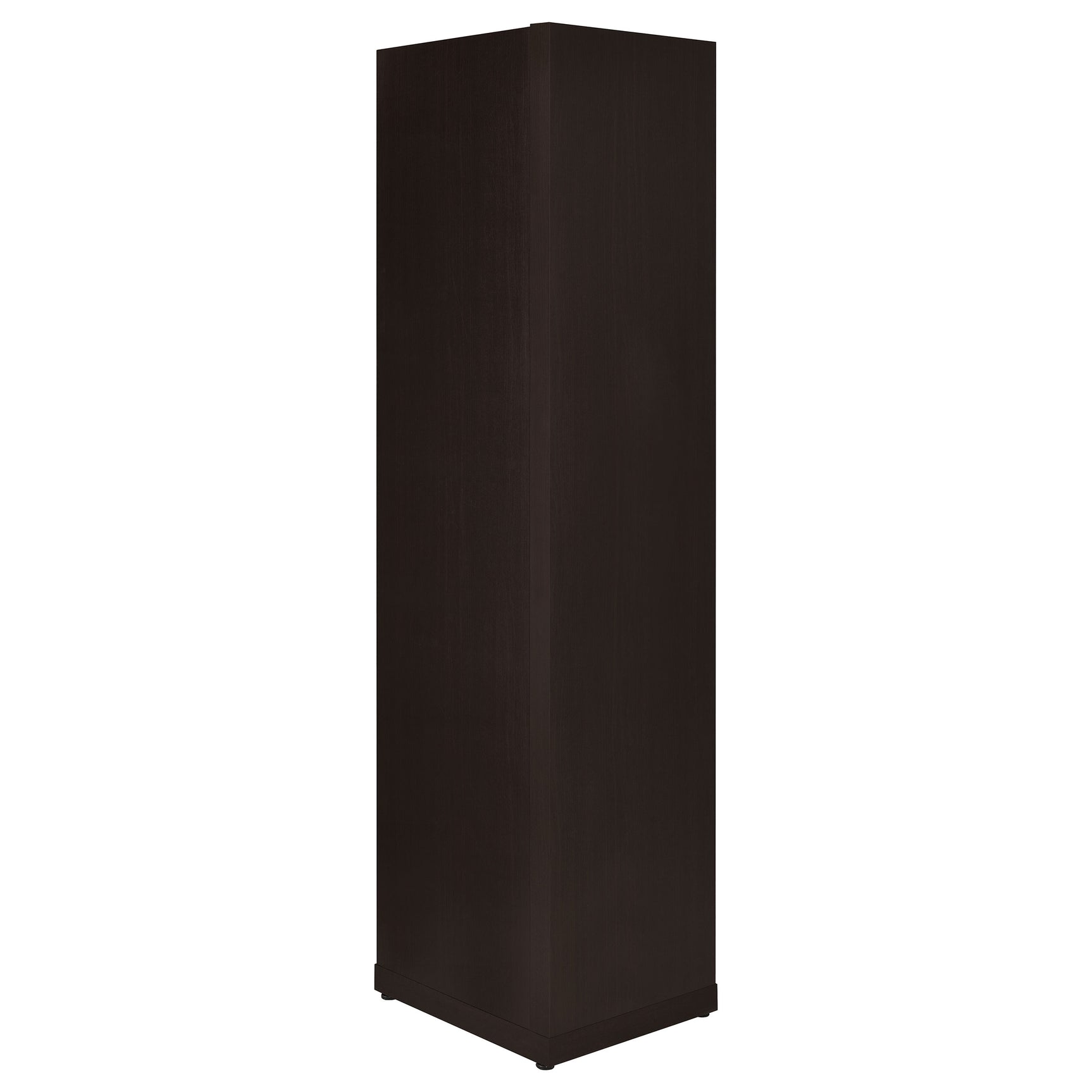 Alder 71-inch 6-shelf Corner Bookcase Cappuccino - Tampa Furniture Outlet