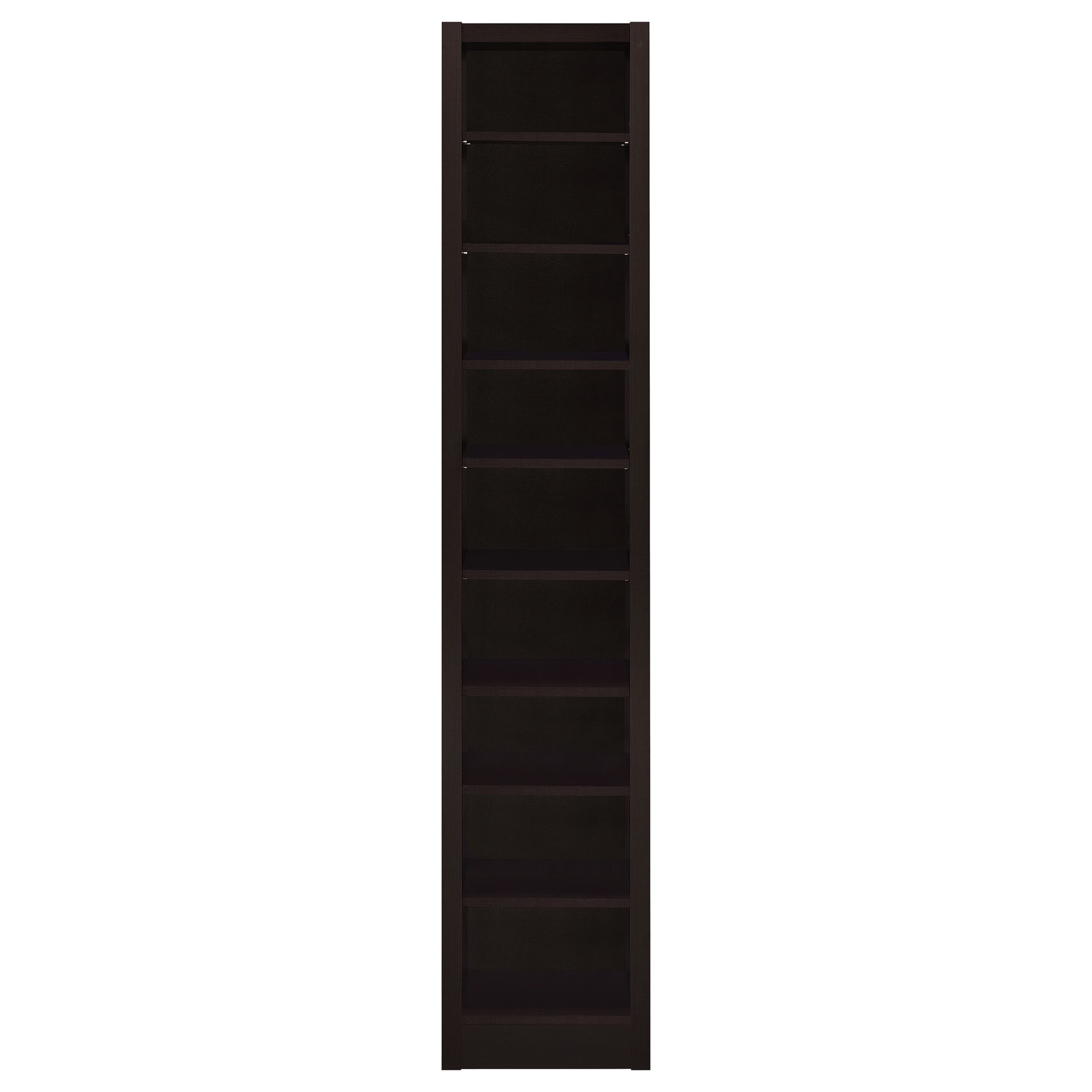 Eliam 71-inch 8-shelf Bookcase Cappuccino
