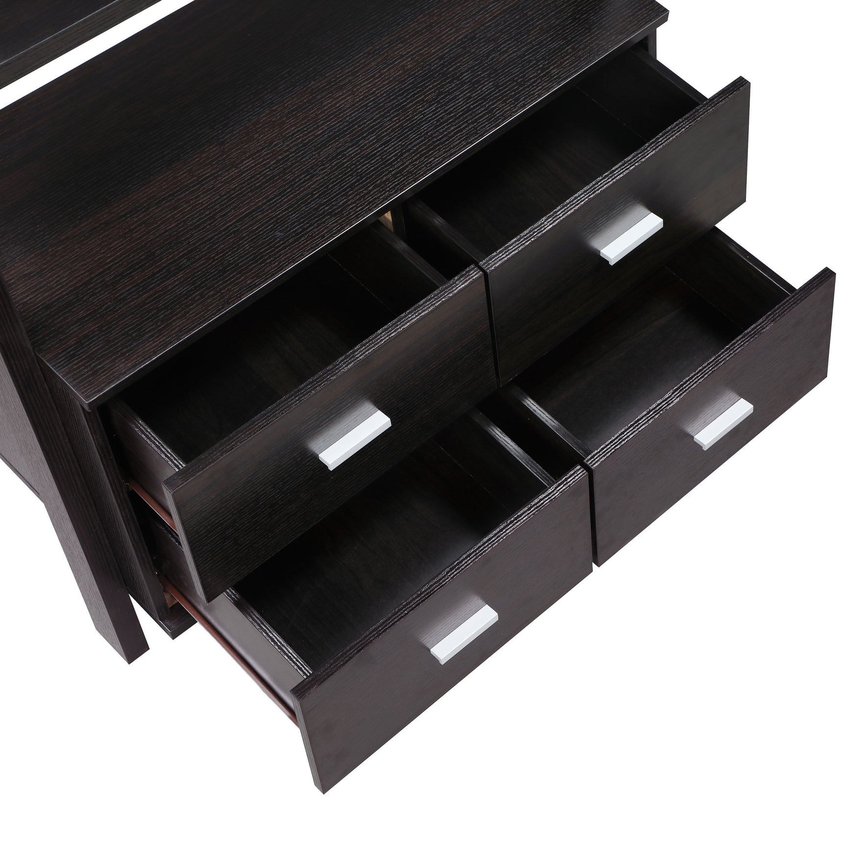 Colella 72-inch 5-shelf Storage Ladder Bookshelf Cappuccino - Tampa Furniture Outlet