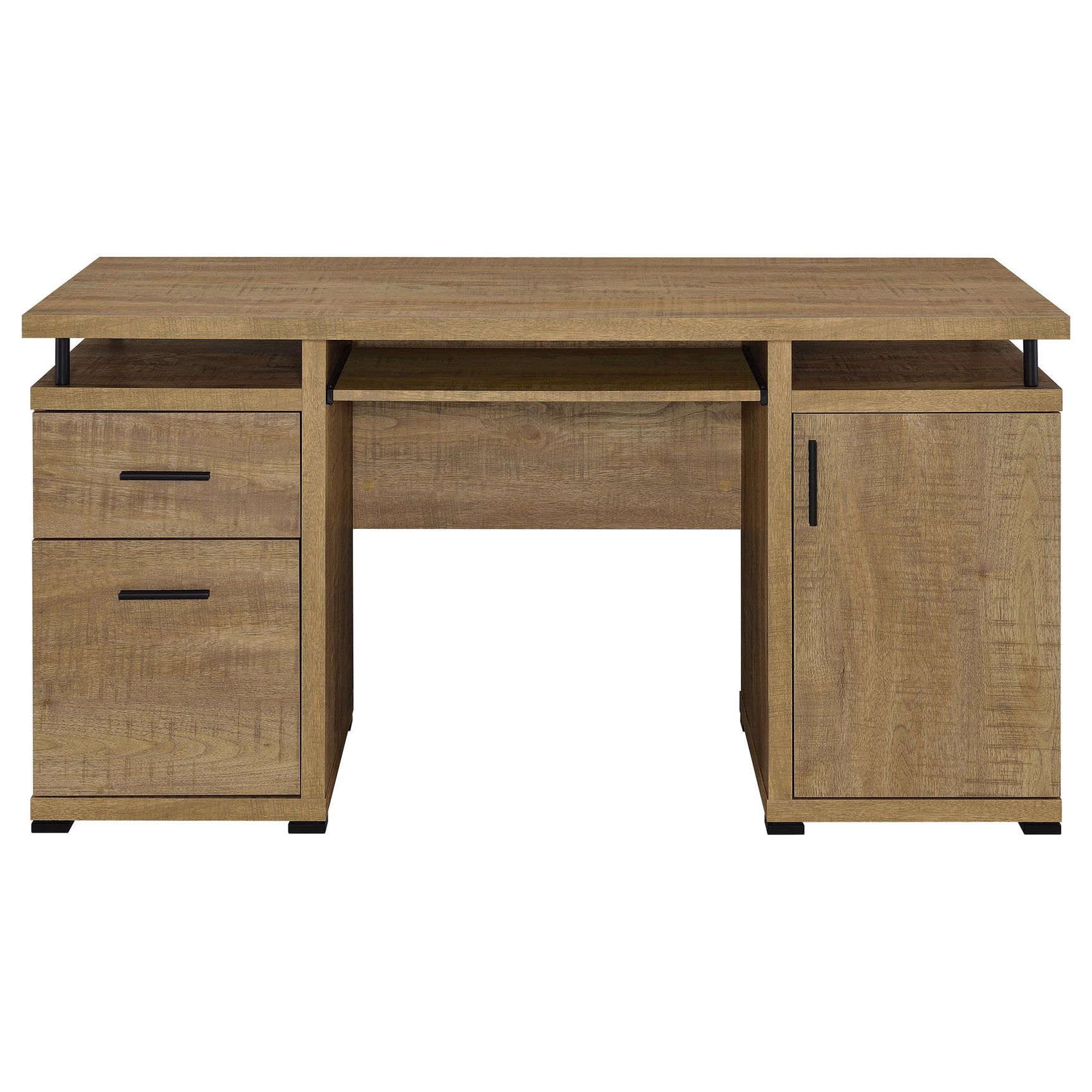Tracy 55-inch 2-drawer Office Computer Desk Mango