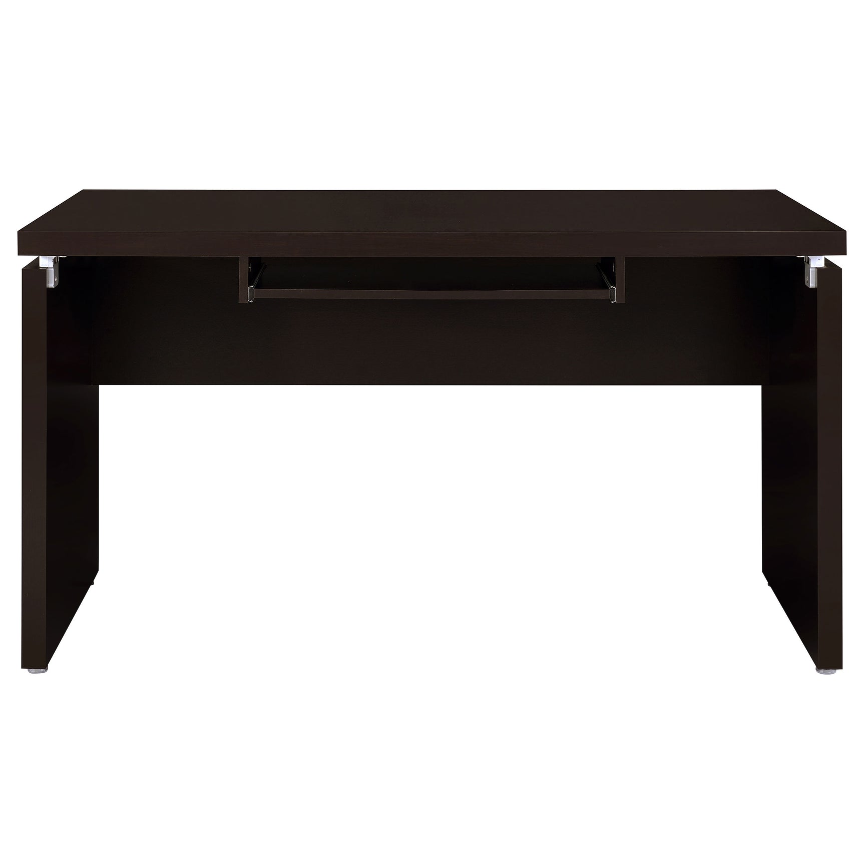 Skylar 55-inch Computer Desk with Keyboard Drawer Cappuccino - Tampa Furniture Outlet