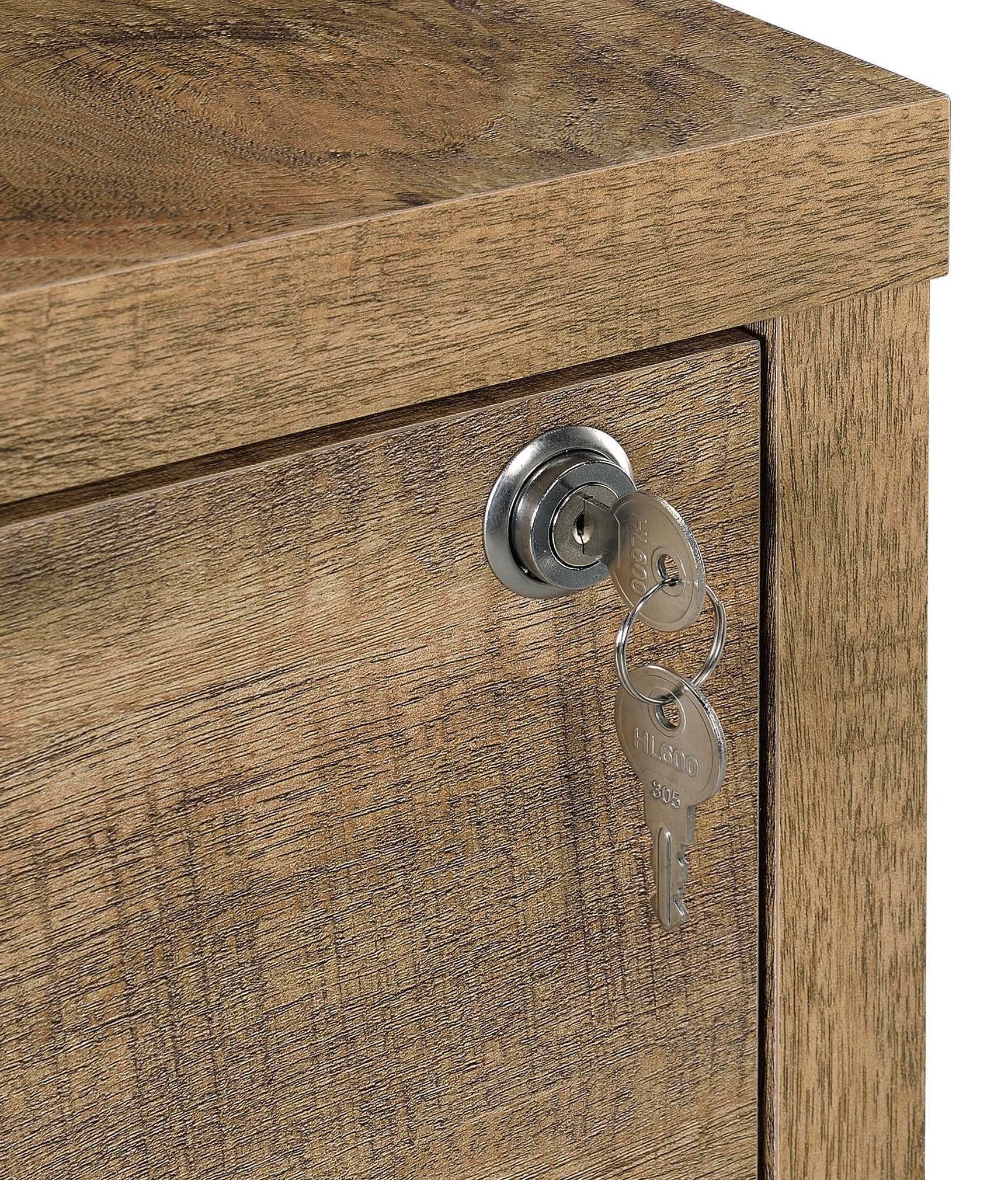 Westpark 3-shelf Bookcase USB and Lockable Drawer Mango - Tampa Furniture Outlet