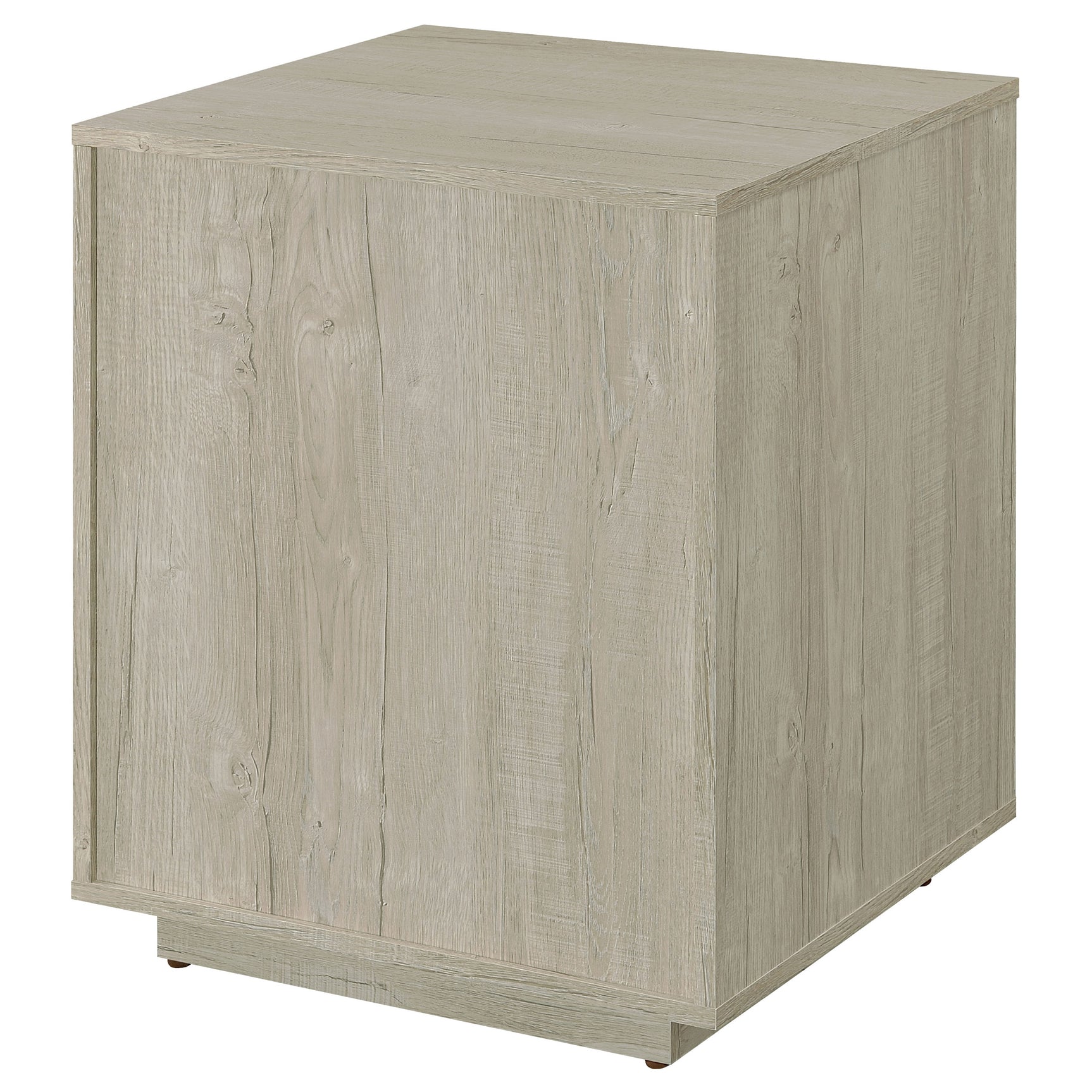 Loomis 3-drawer Home Office File Cabinet Whitewashed Grey - Tampa Furniture Outlet