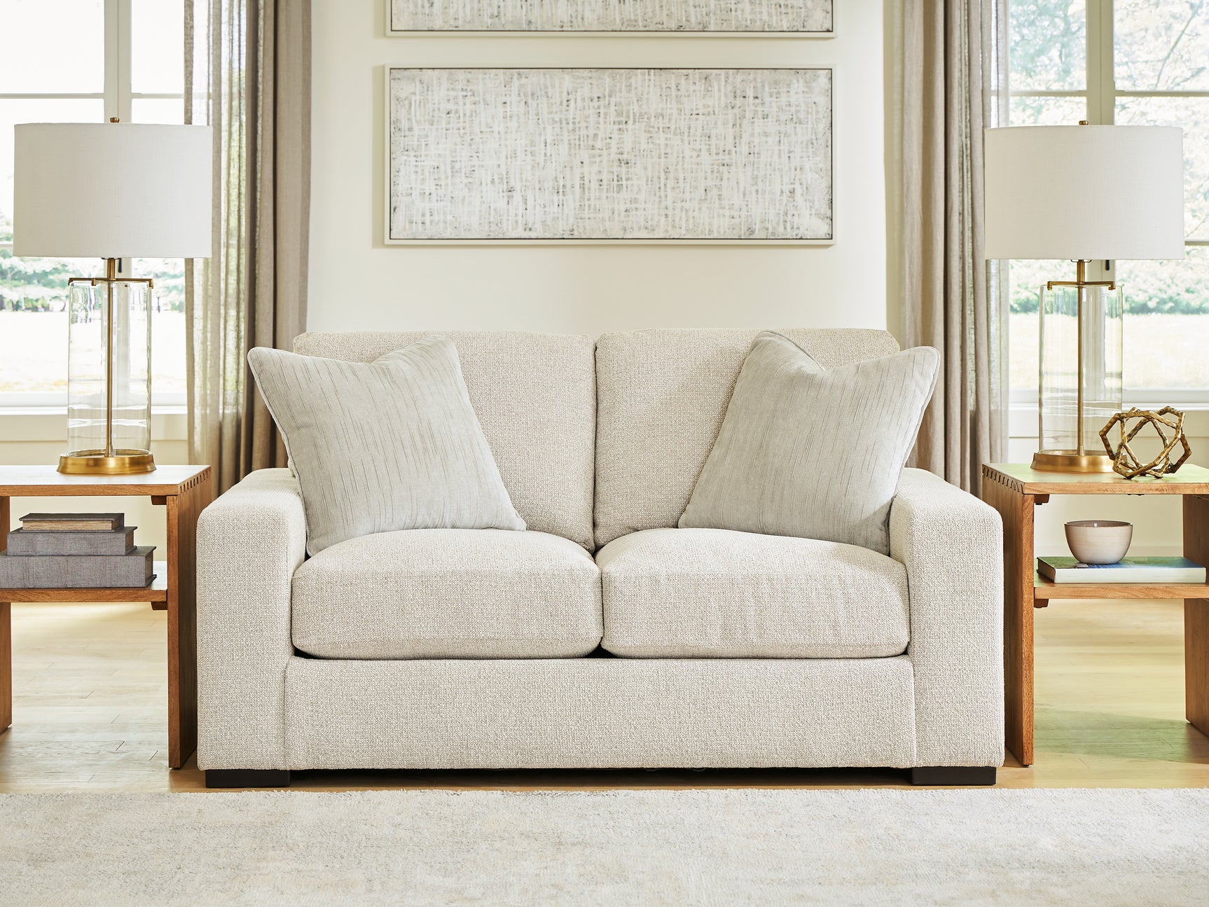 Tampa Furniture Outlet - Ashley Furniture - Conlee-Pike Living Room - Loveseat - PC8131035