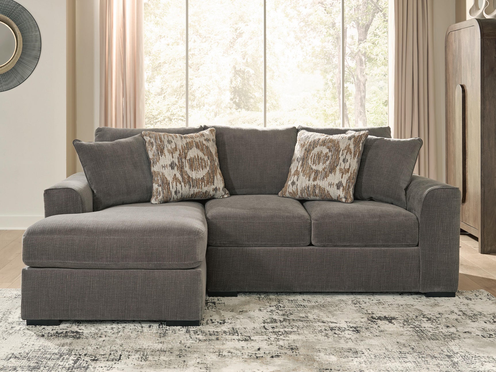 Tampa Furniture Outlet - Ashley Furniture - Larson Levee 2-Piece Sectional Sofa Chaise - 2-Piece Sectional Sofa Chaise - PC86205S4