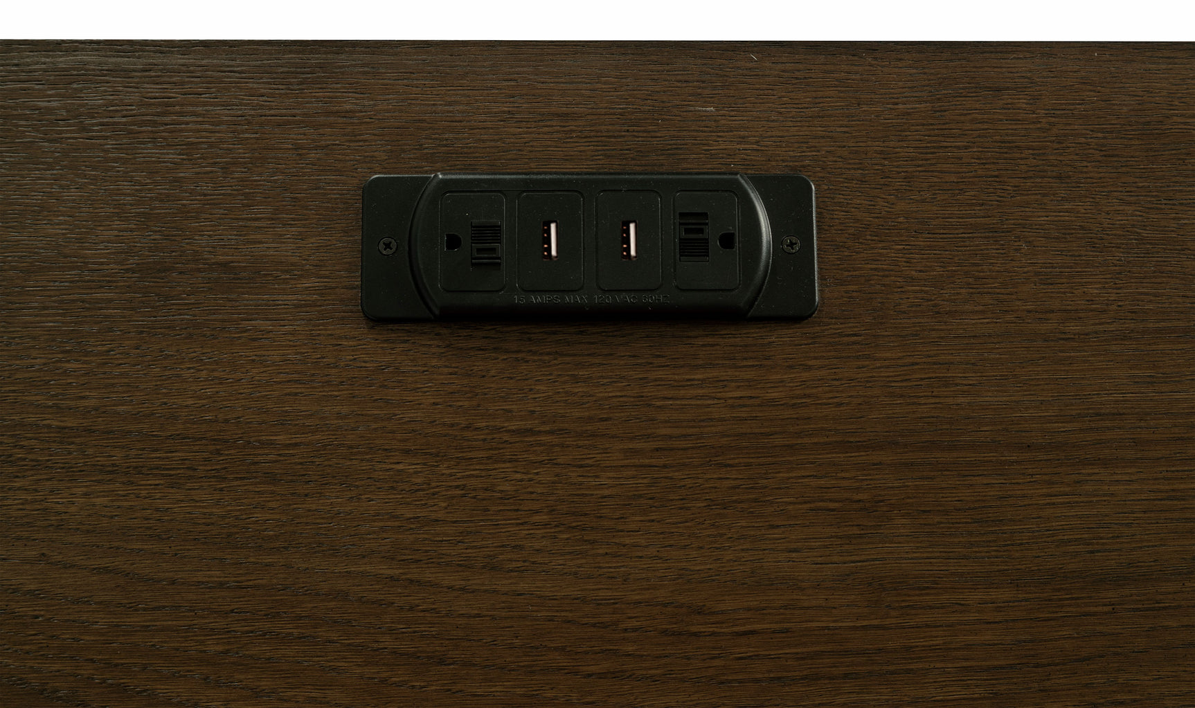 Hartshill 66-inch 5-drawer Credenza Office Desk Burnish Oak - Tampa Furniture Outlet