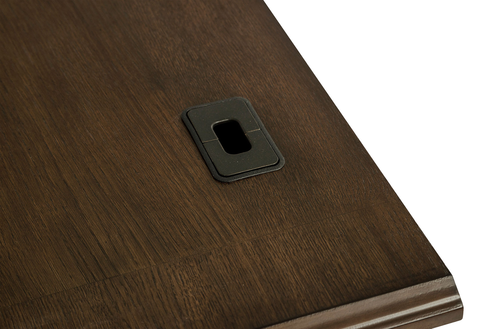 Hartshill 66-inch 5-drawer Credenza Office Desk Burnish Oak - Tampa Furniture Outlet