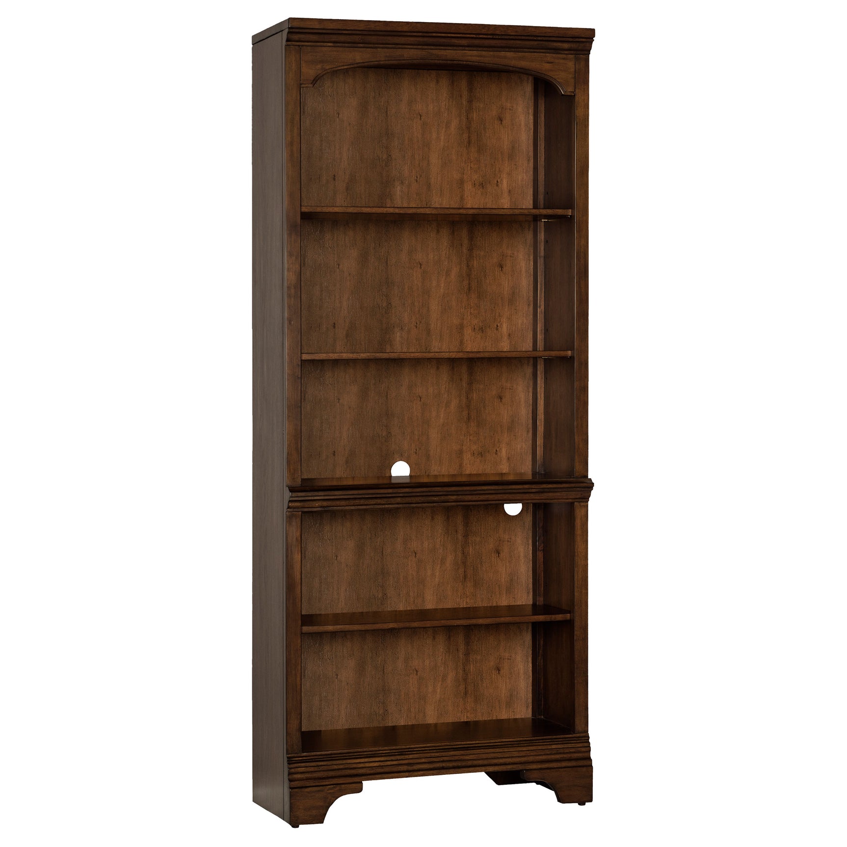 Tampa Furniture Outlet - Coaster - Hartshill 78-inch 5-shelf Bookcase Burnished Oak - 881285