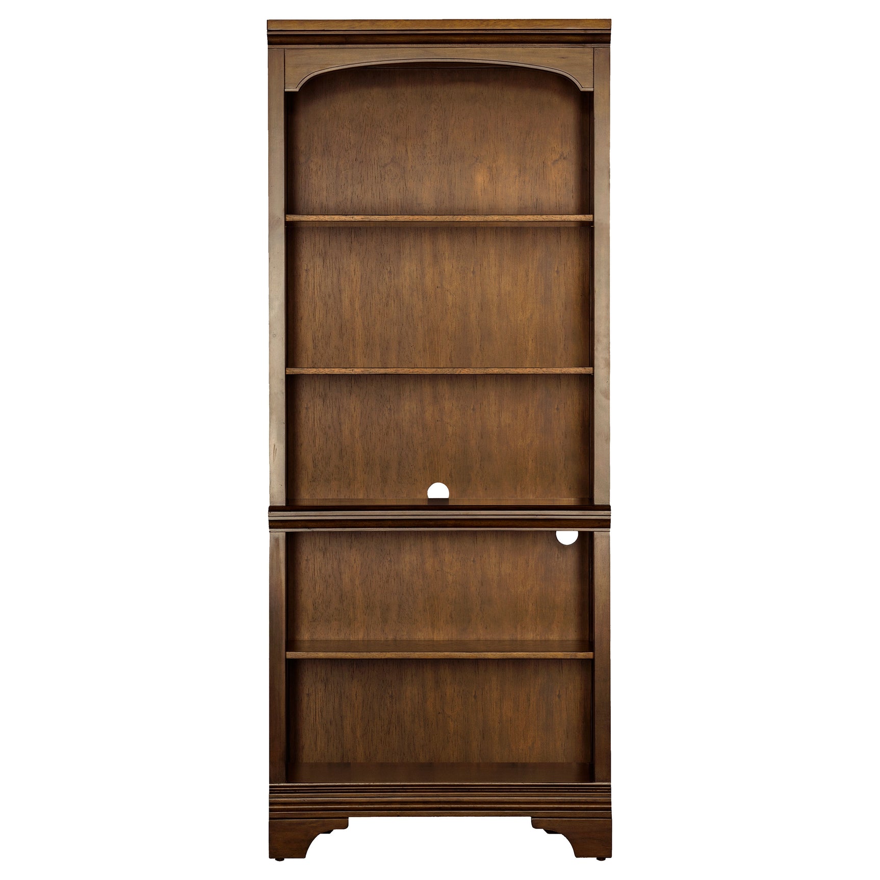 Hartshill 78-inch 5-shelf Bookcase Burnished Oak - Tampa Furniture Outlet