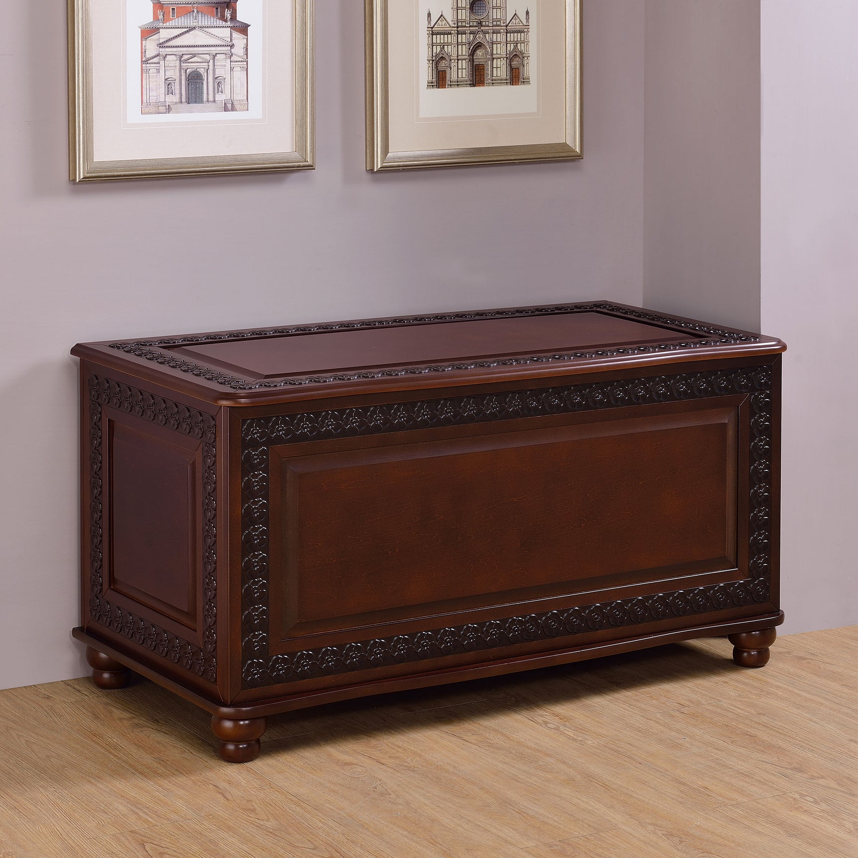 Finlay Cedar Chest Dark Tobacco - Tampa Furniture Outlet