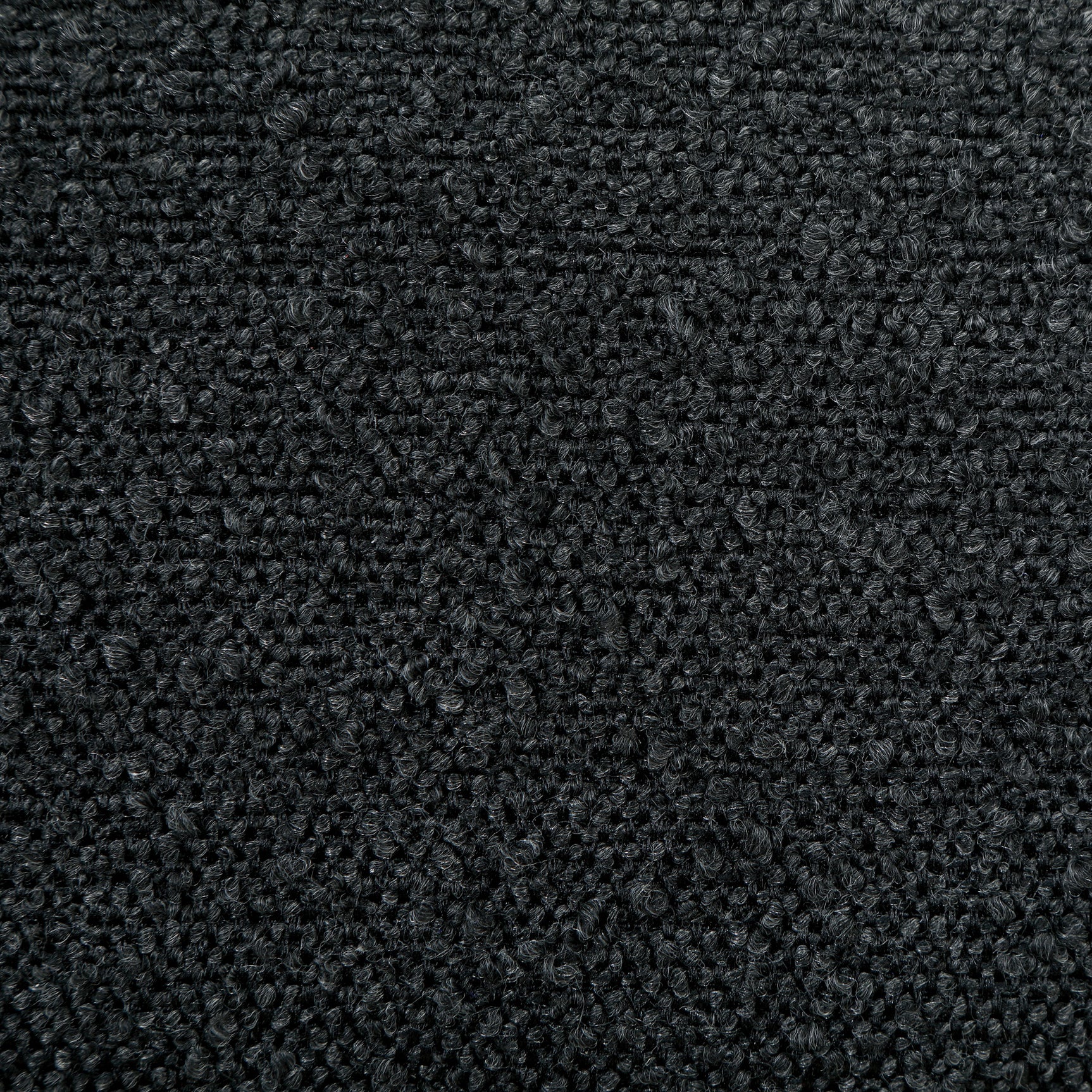 Petra Boucle Upholstered Accent Side Chair Black - Tampa Furniture Outlet