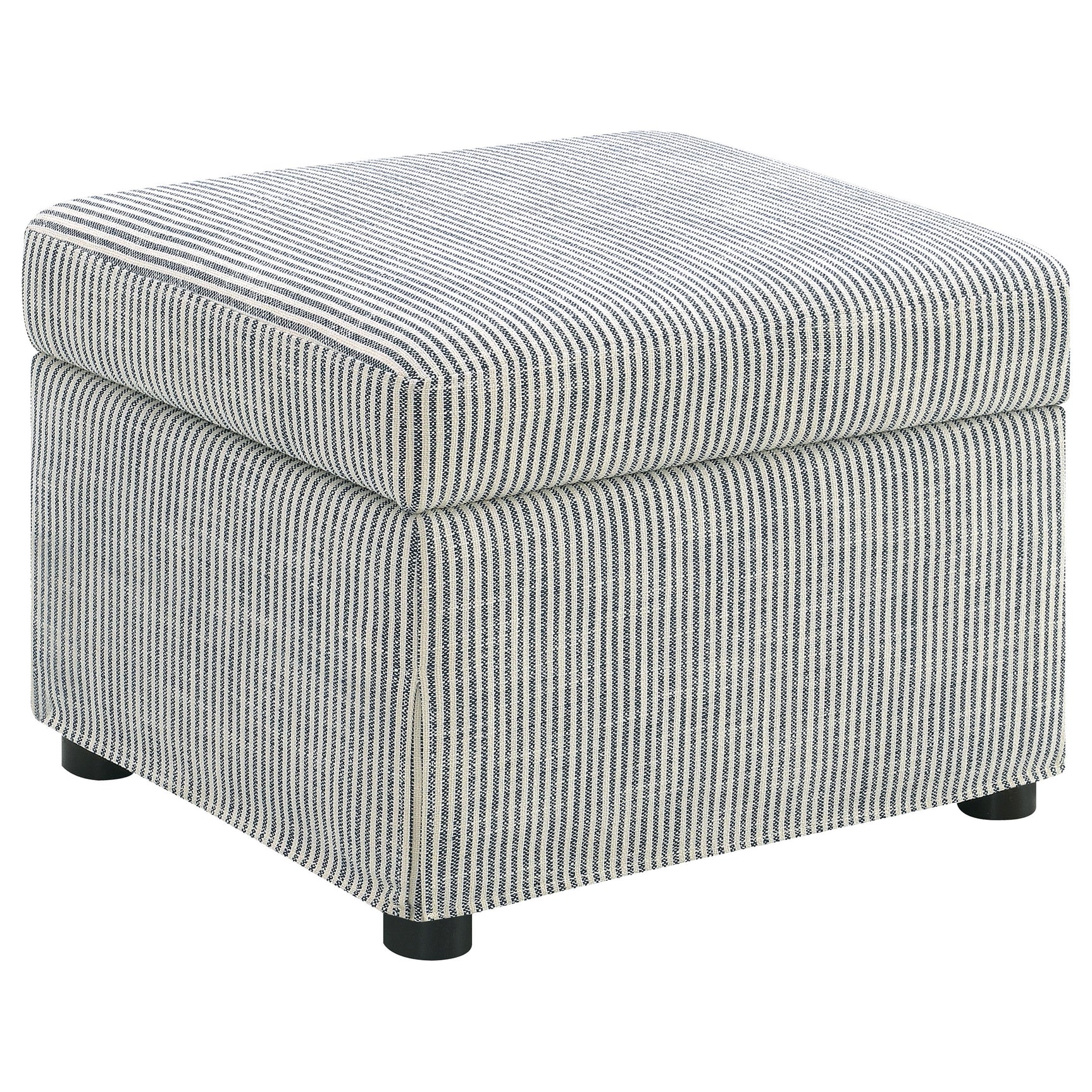 Tampa Furniture Outlet - Coaster - Winter Upholstered Hydraulic Lift Top Storage Ottoman Grey - 904138