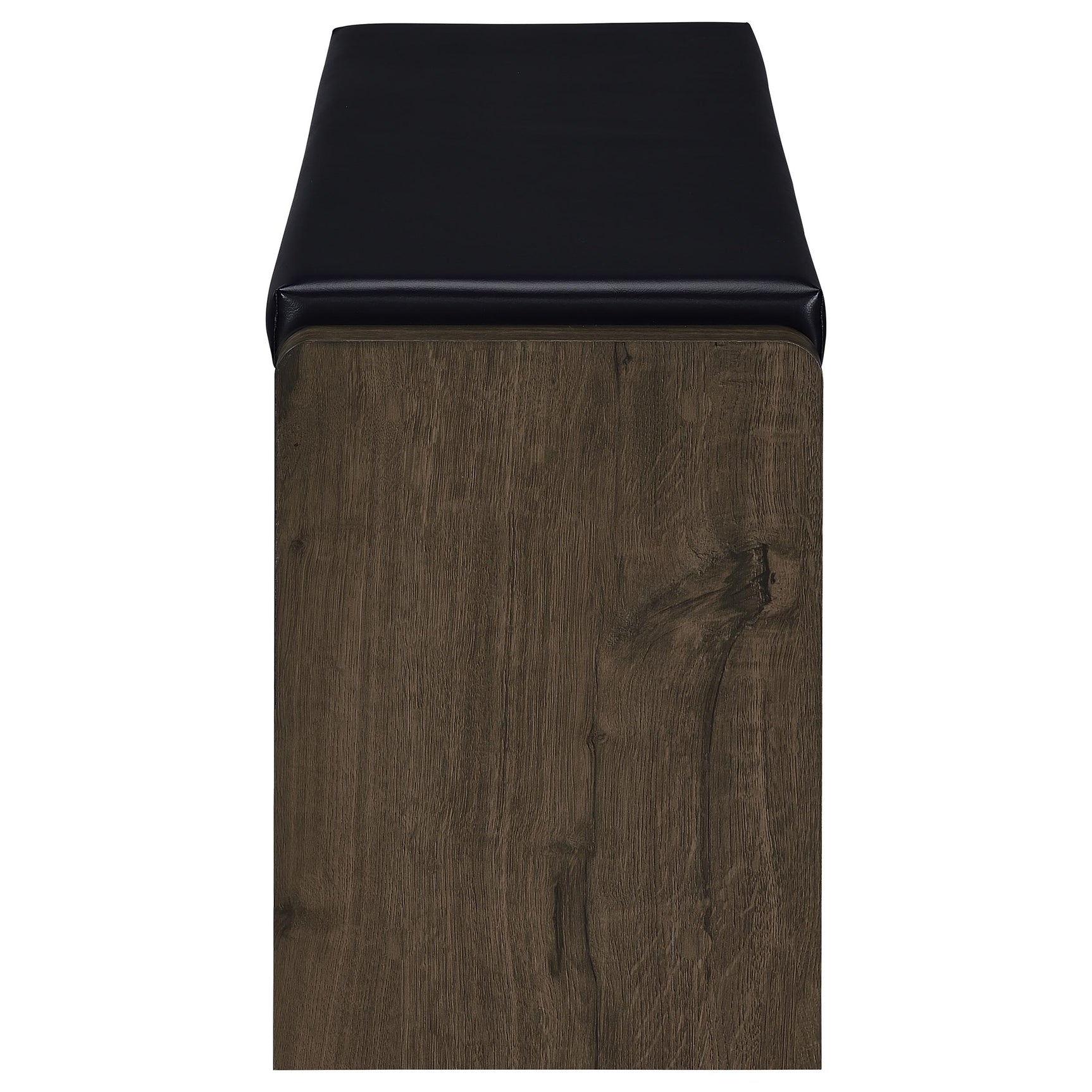 Arrington Storage Bench Smoked Oak - Tampa Furniture Outlet