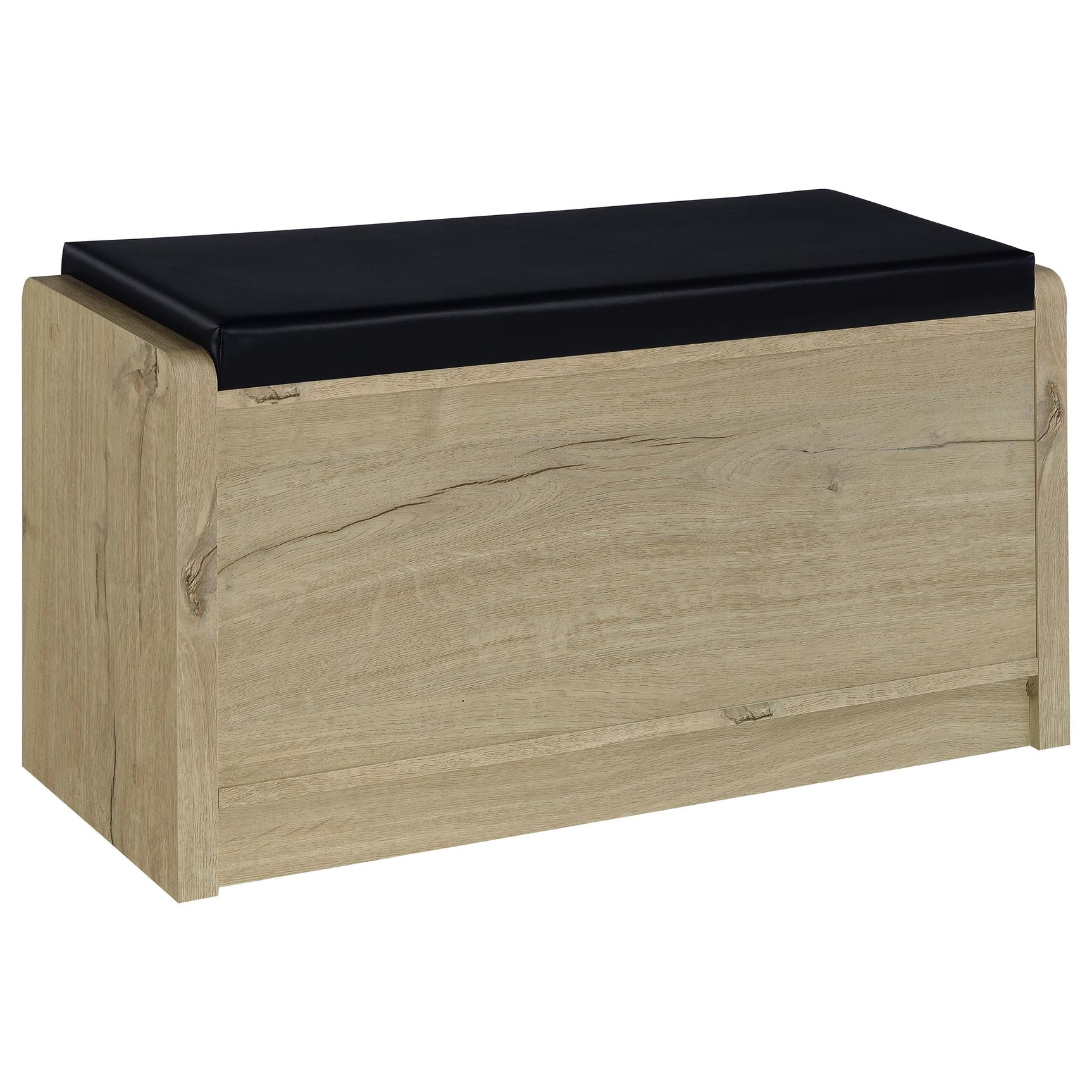 Arrington Storage Bench White Oak - Tampa Furniture Outlet