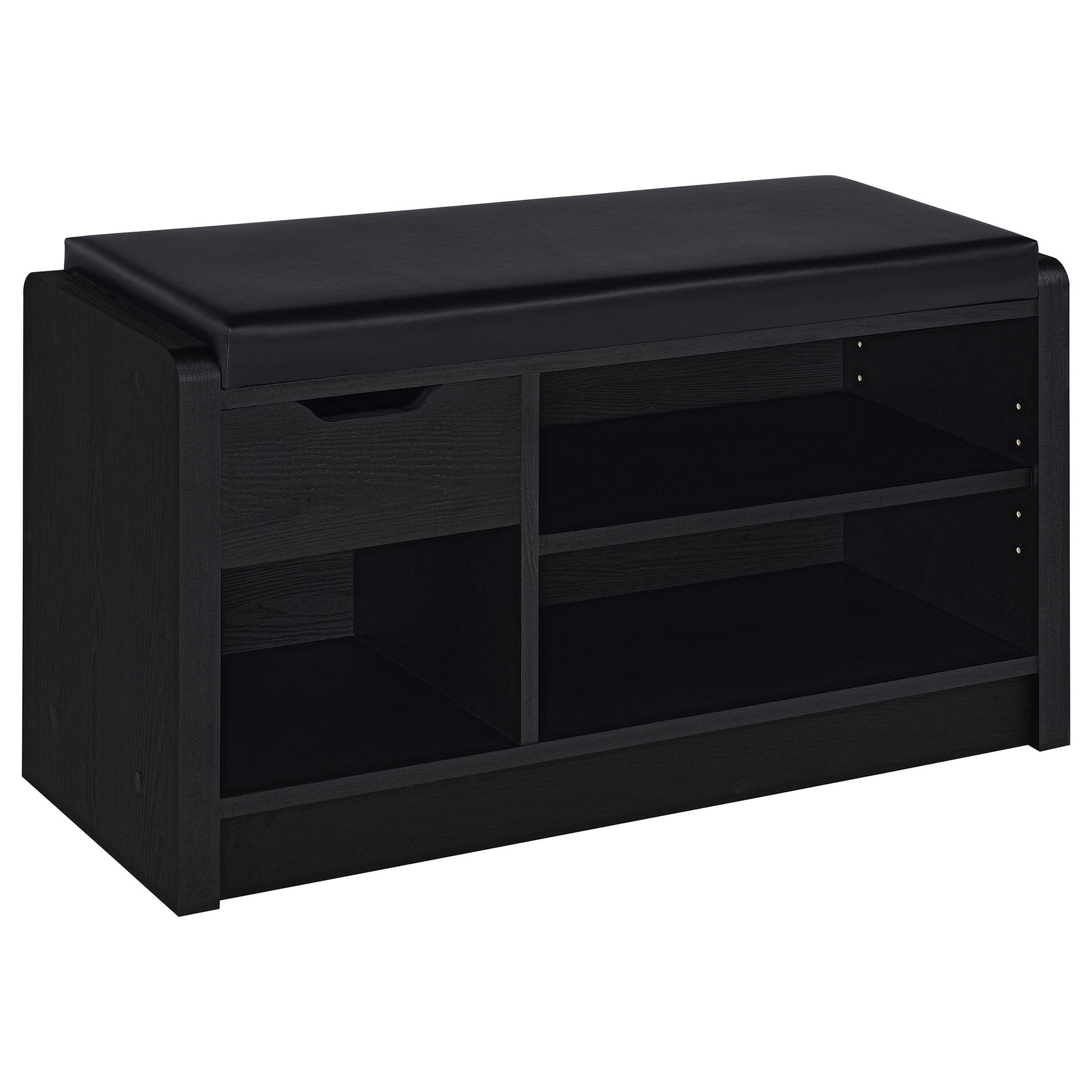 Tampa Furniture Outlet - Coaster - Arrington Storage Bench Black - 910323