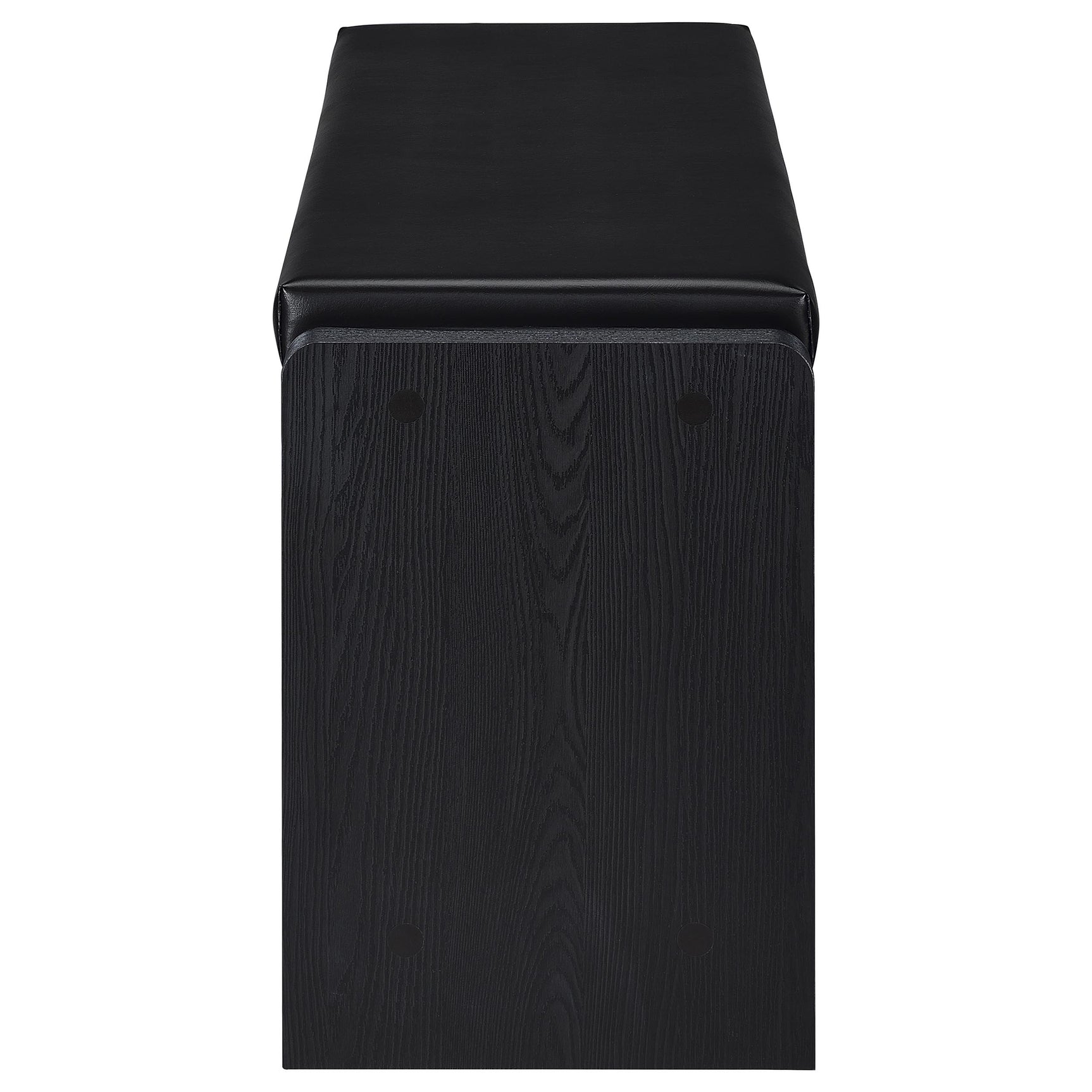 Arrington Storage Bench Black - Tampa Furniture Outlet