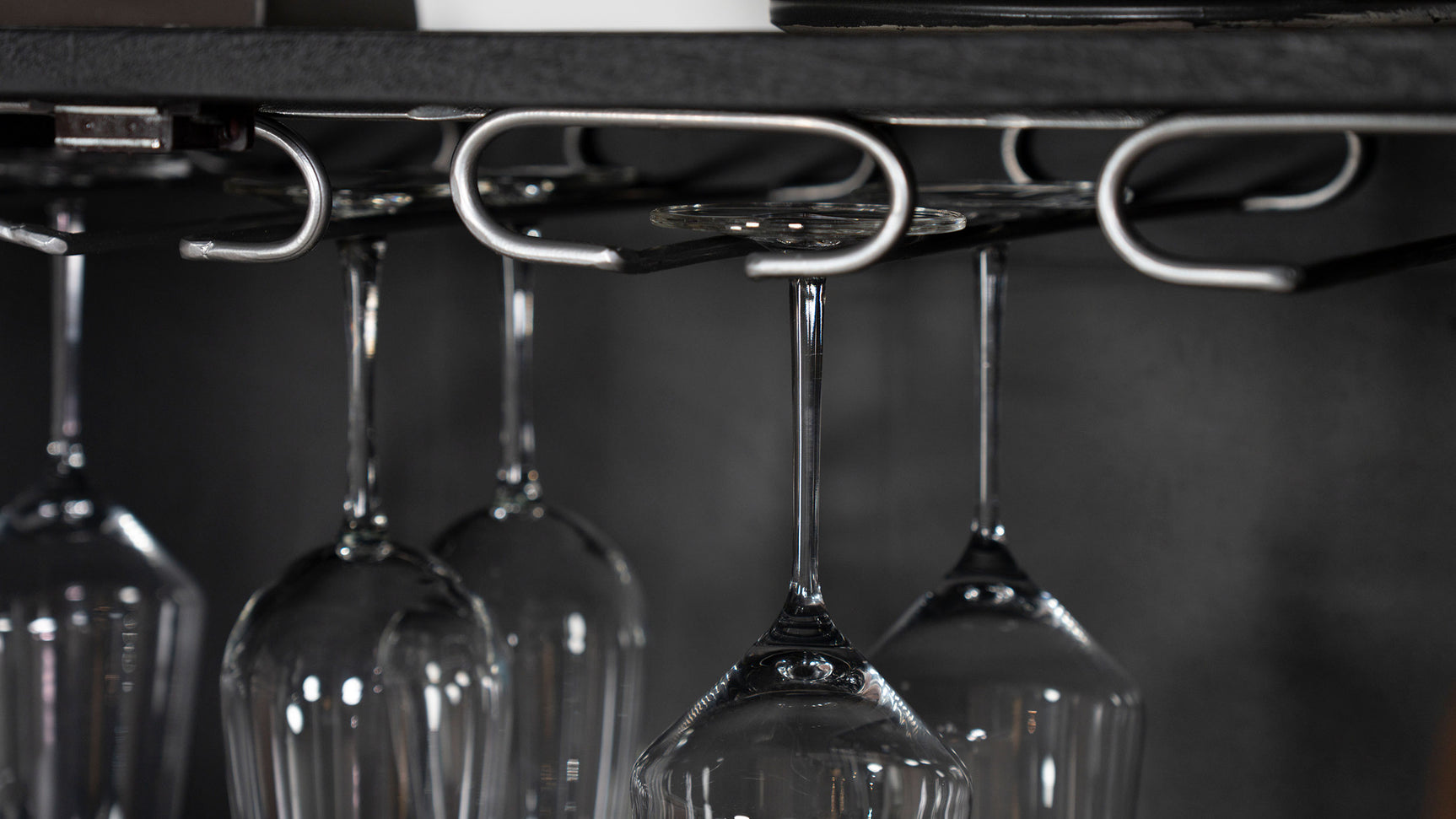Borman 2-door Home Bar Cabinet Wine Storage Walnut and Black - Tampa Furniture Outlet