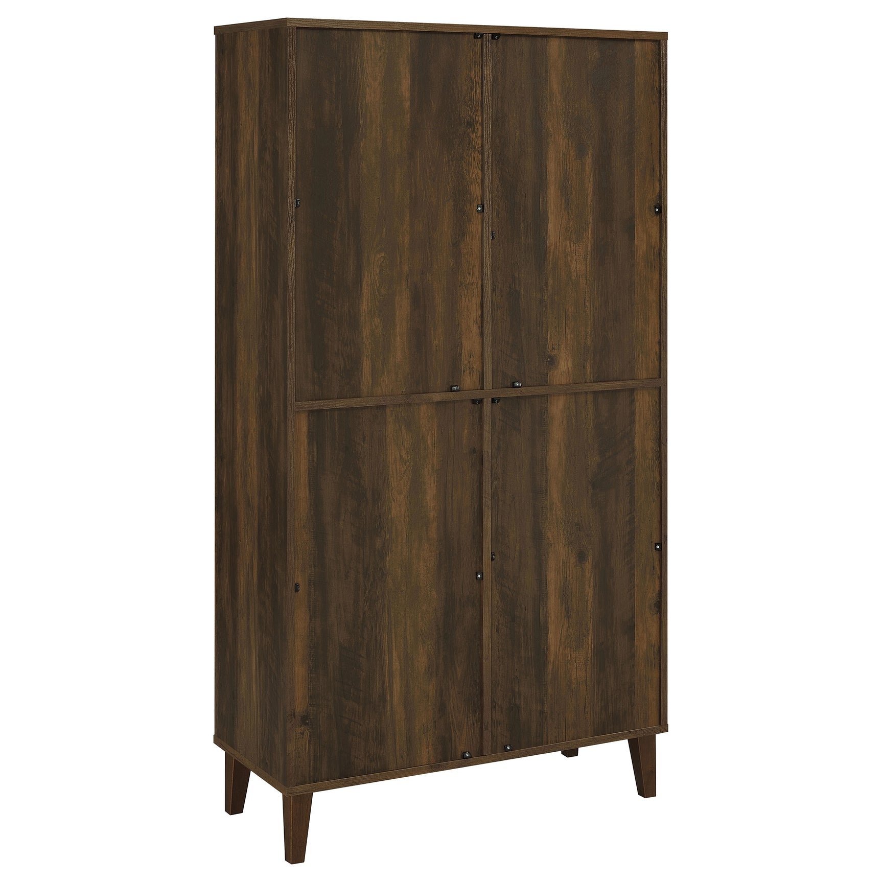 Elouise 4-door Engineered Wood Tall Accent Cabinet Dark Pine - Tampa Furniture Outlet