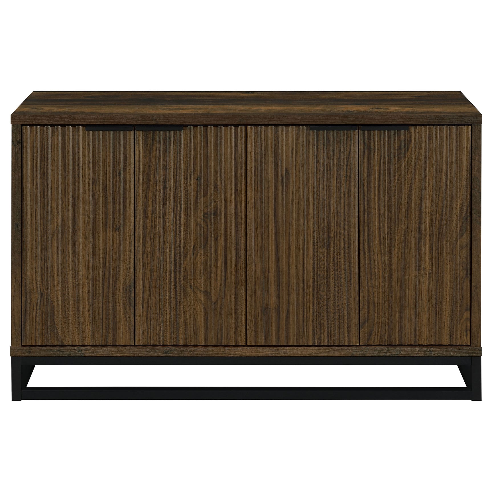 Ryatt 4-door Engineered Wood Accent Cabinet Dark Pine - Tampa Furniture Outlet