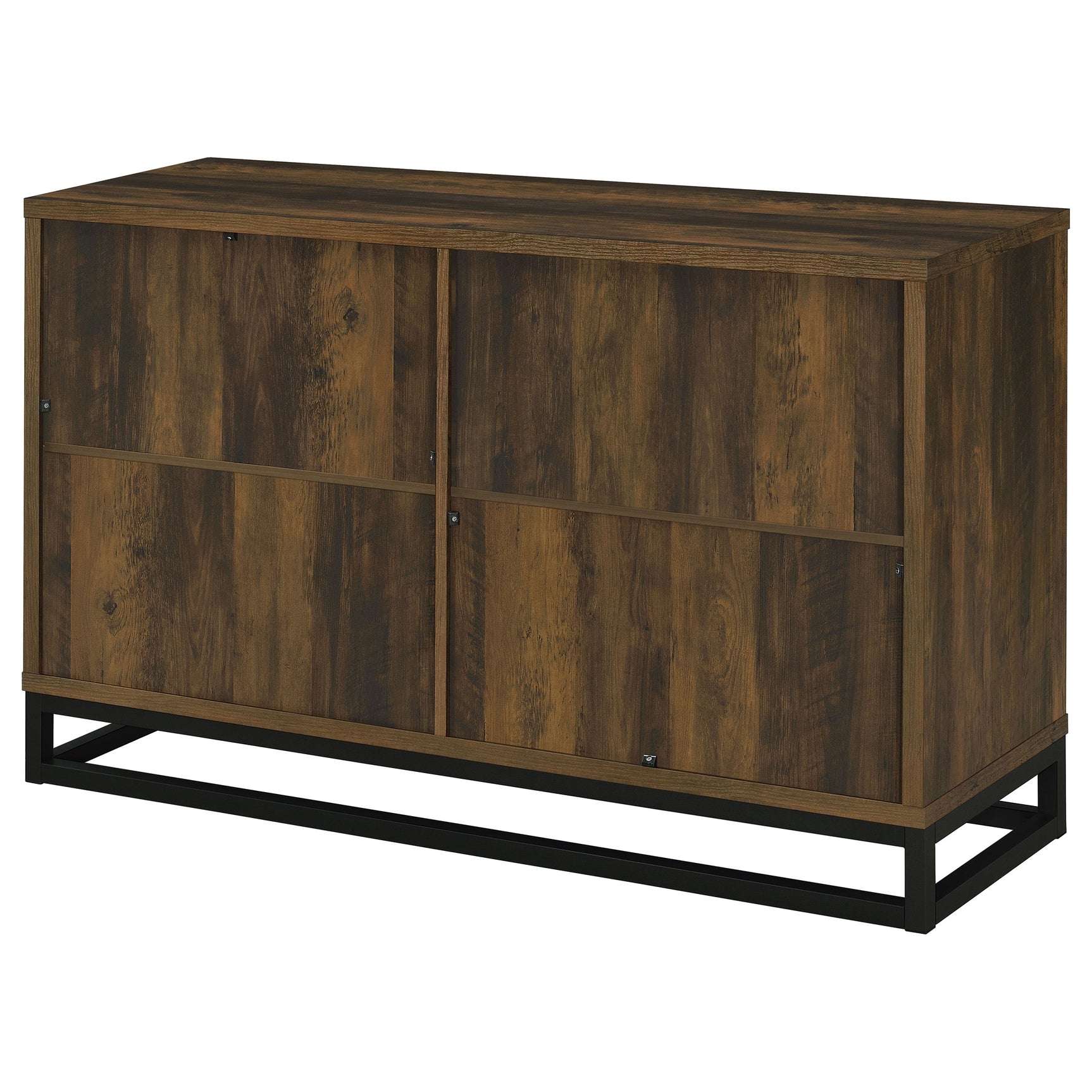 Ryatt 4-door Engineered Wood Accent Cabinet Dark Pine - Tampa Furniture Outlet