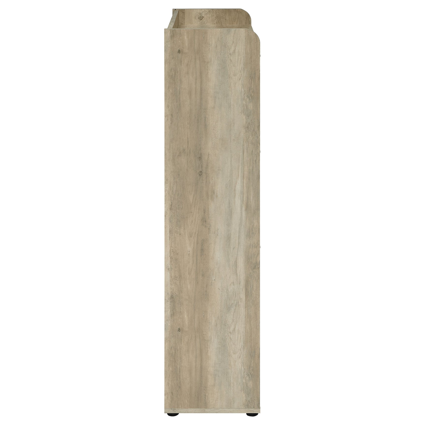 Denia 3-tier Engineered Wood Shoe Cabinet White - Tampa Furniture Outlet