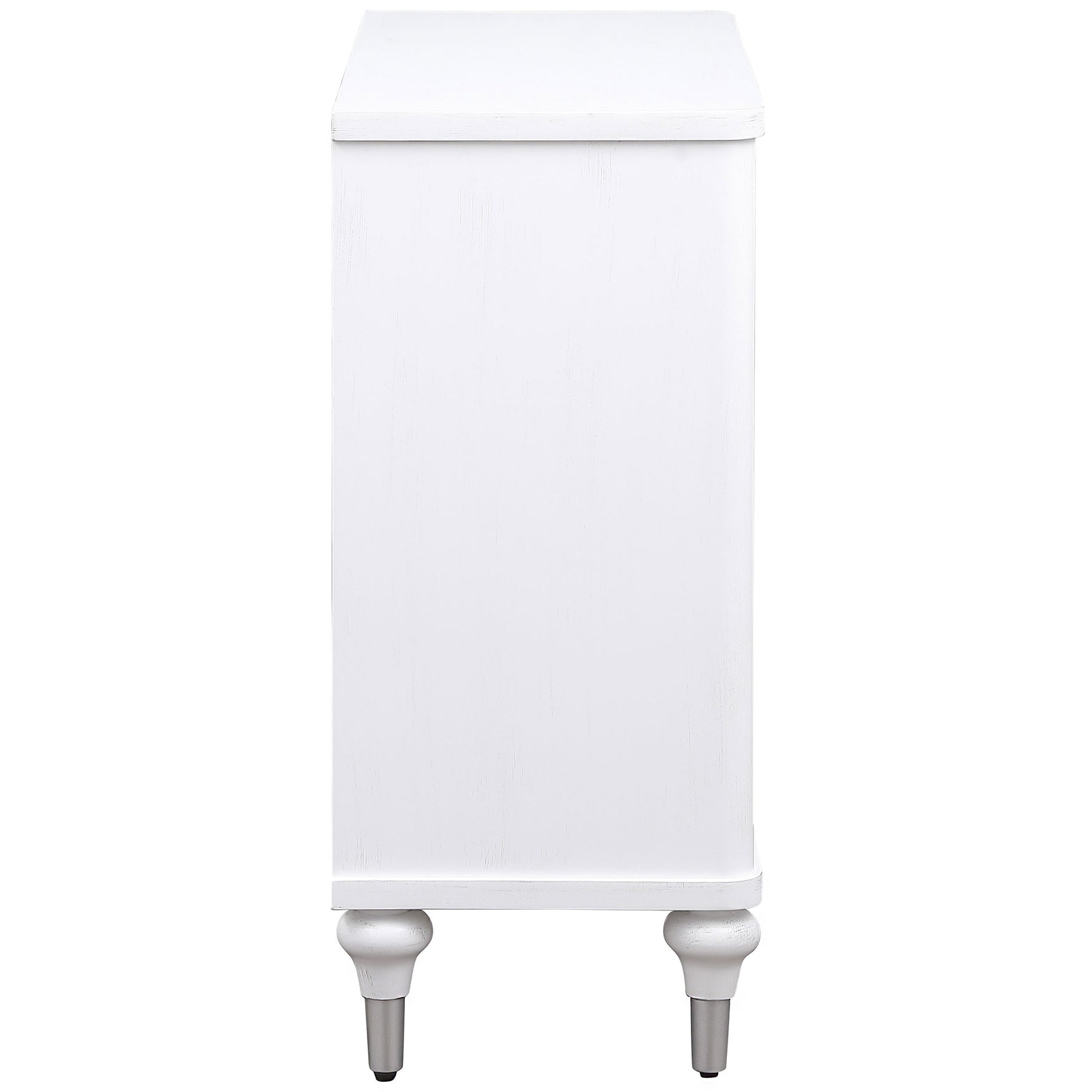Cardella 2-door Mandala Accent Cabinet Distressed White - Tampa Furniture Outlet