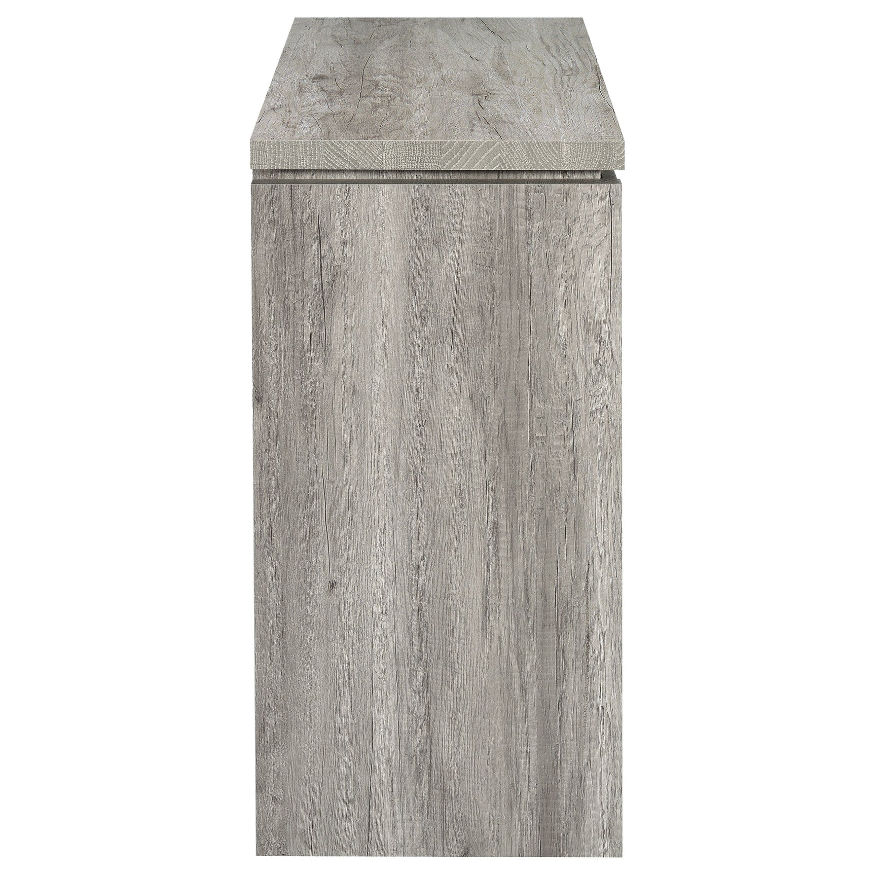 Enoch 2-door Engineered Wood Accent Cabinet Grey Driftwood - Tampa Furniture Outlet
