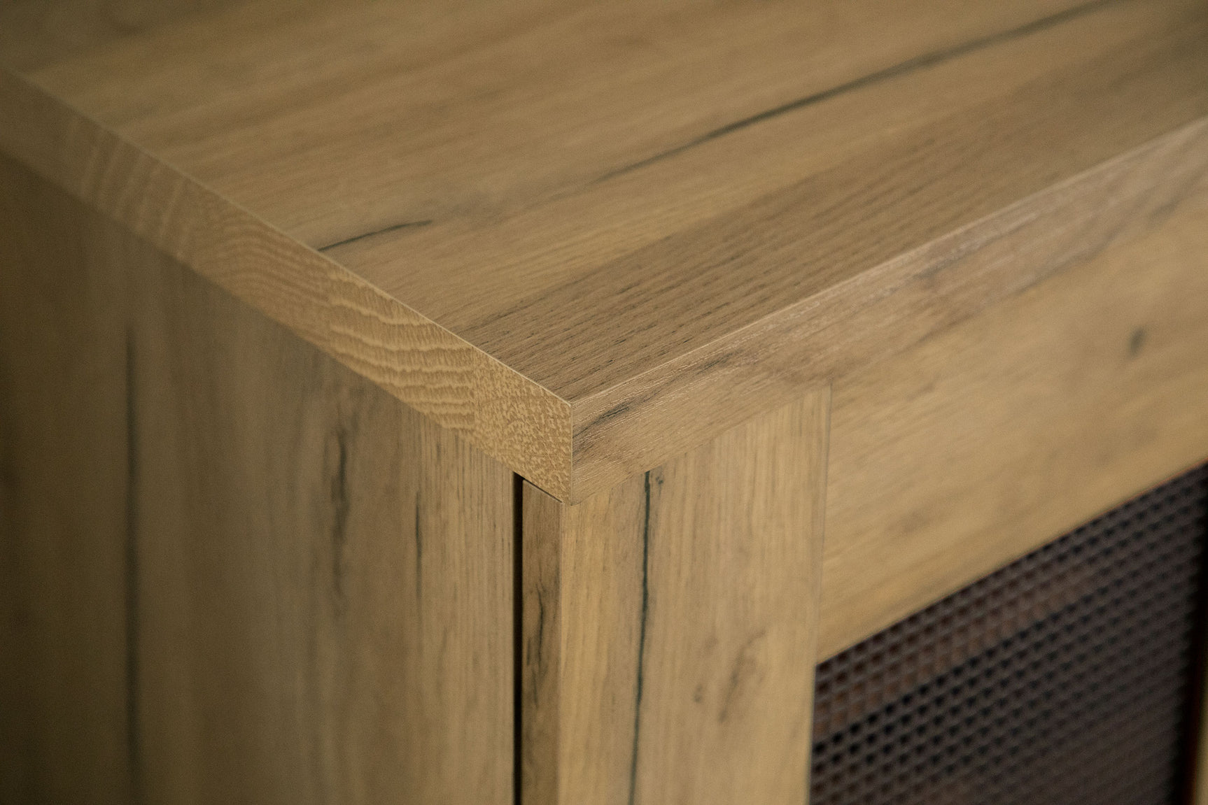 Bristol 6-shelf Engineered Wood Shoe Cabinet Golden Oak - Tampa Furniture Outlet
