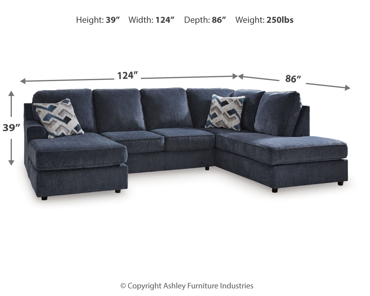 Albar Place Sectional - Tampa Furniture Outlet