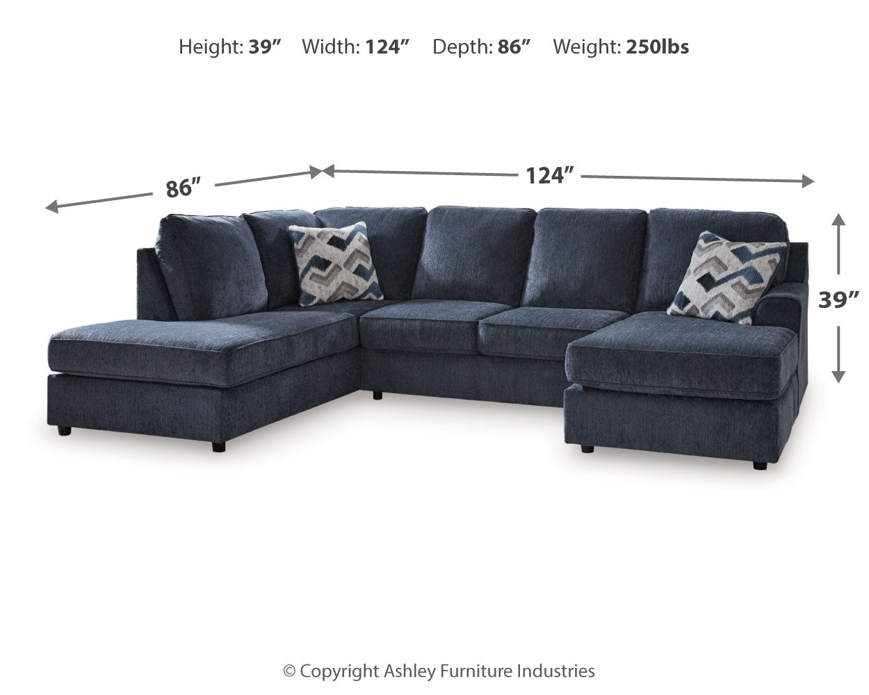 Albar Place Sectional - Tampa Furniture Outlet