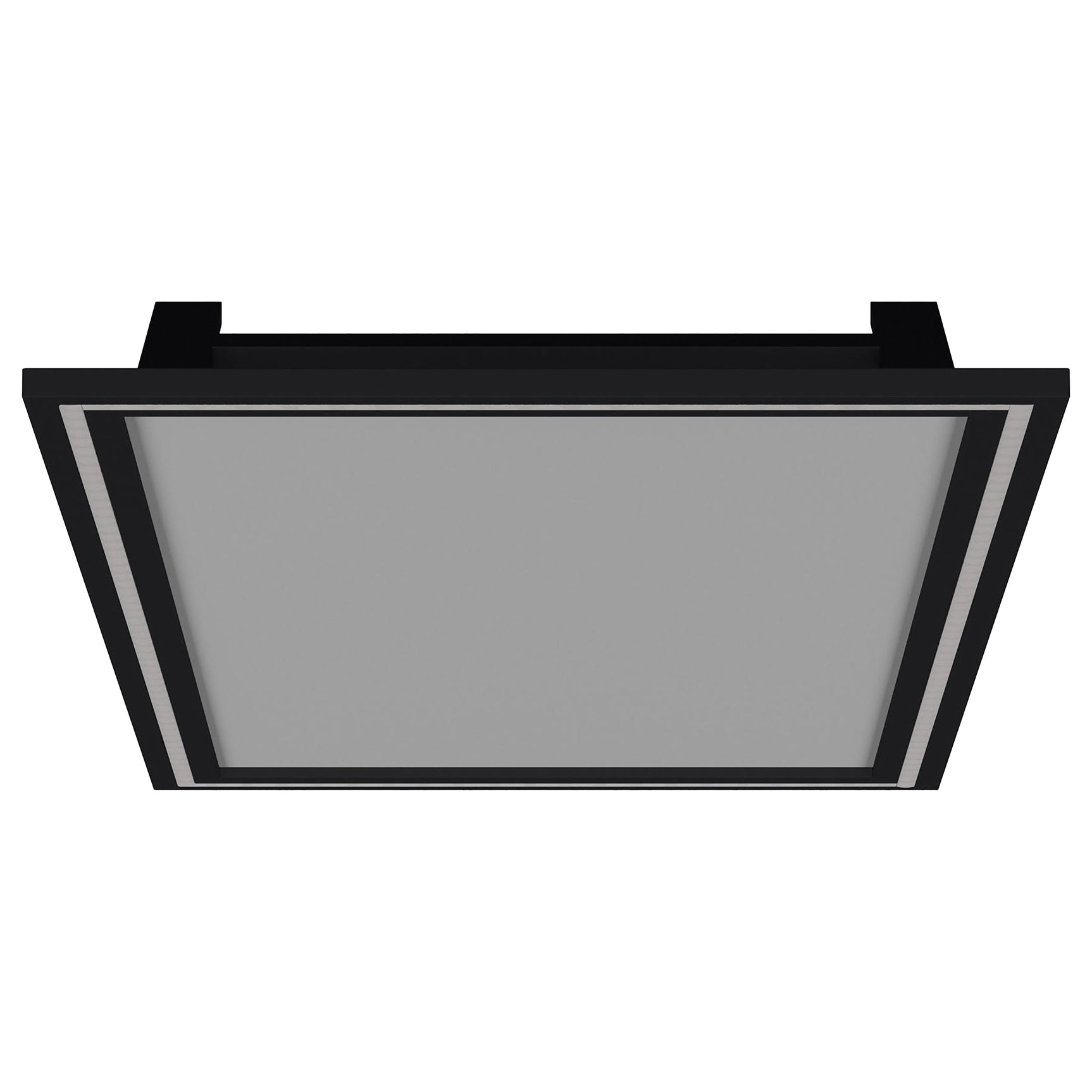 Windrose 28 x 67 Inch Tempered LED Standing Mirror Black