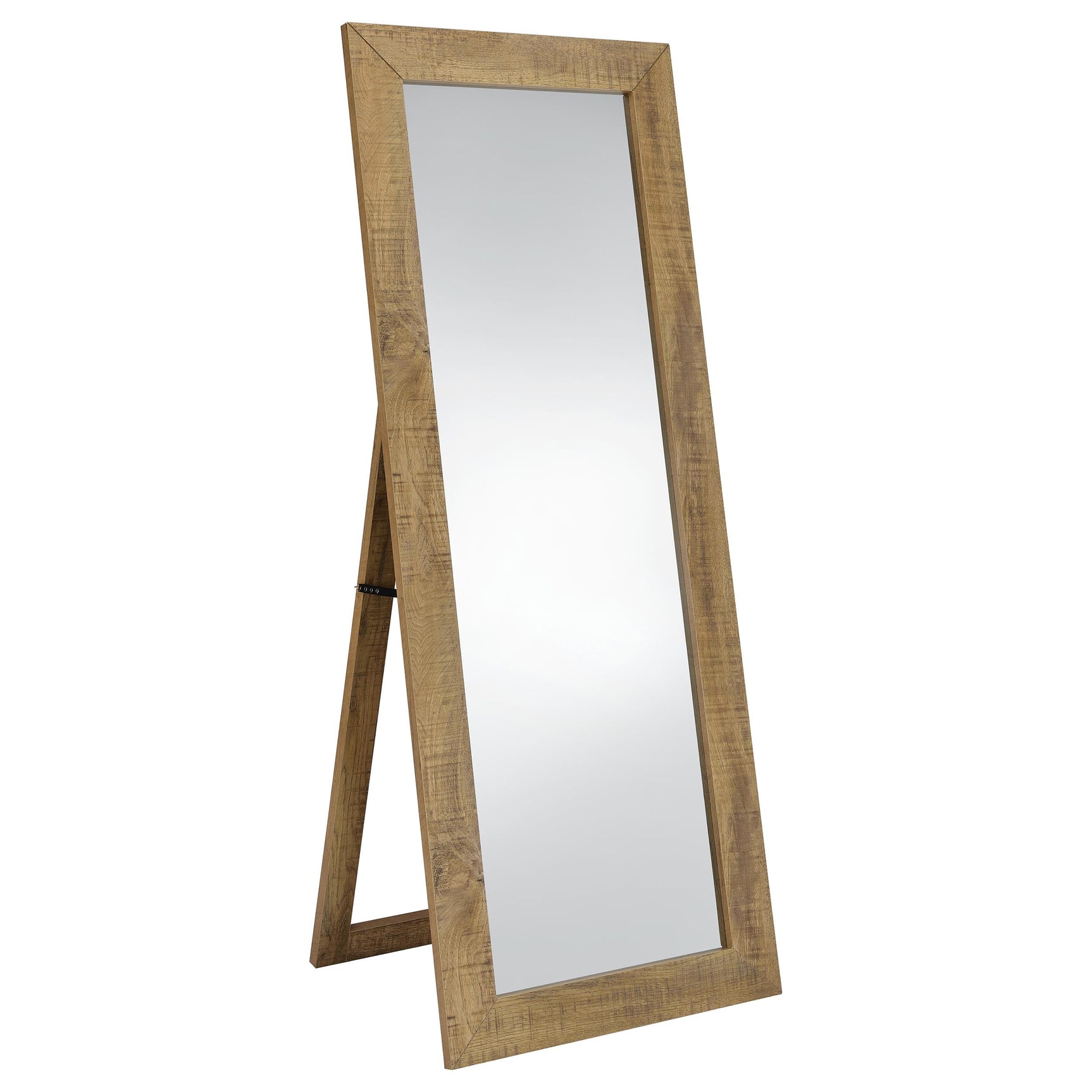 Tampa Furniture Outlet - Coaster - Cadence Tempered Glass Full Length Standing Mirror Mango - 961654